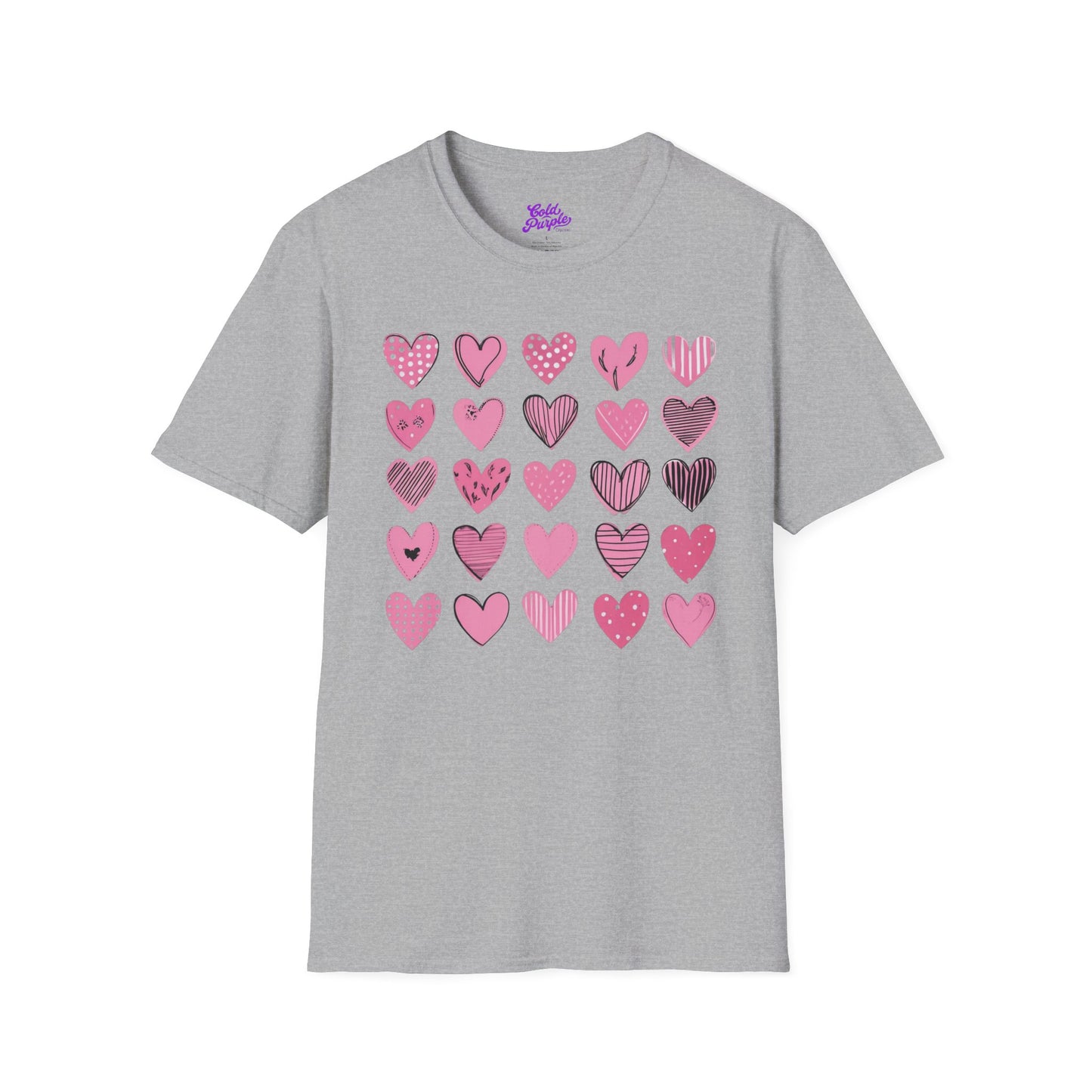 Hearts - Unisex Softstyle T-Shirt