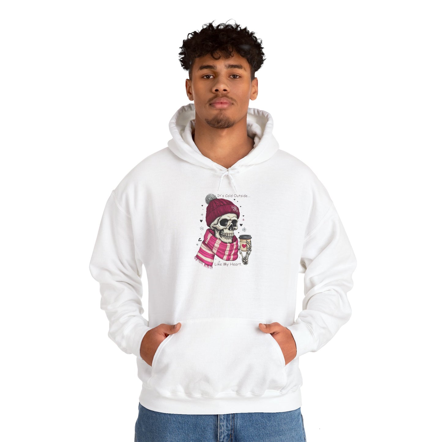 Cold Heart Hoodie - Unisex Heavy Blend™ Hooded Sweatshirt
