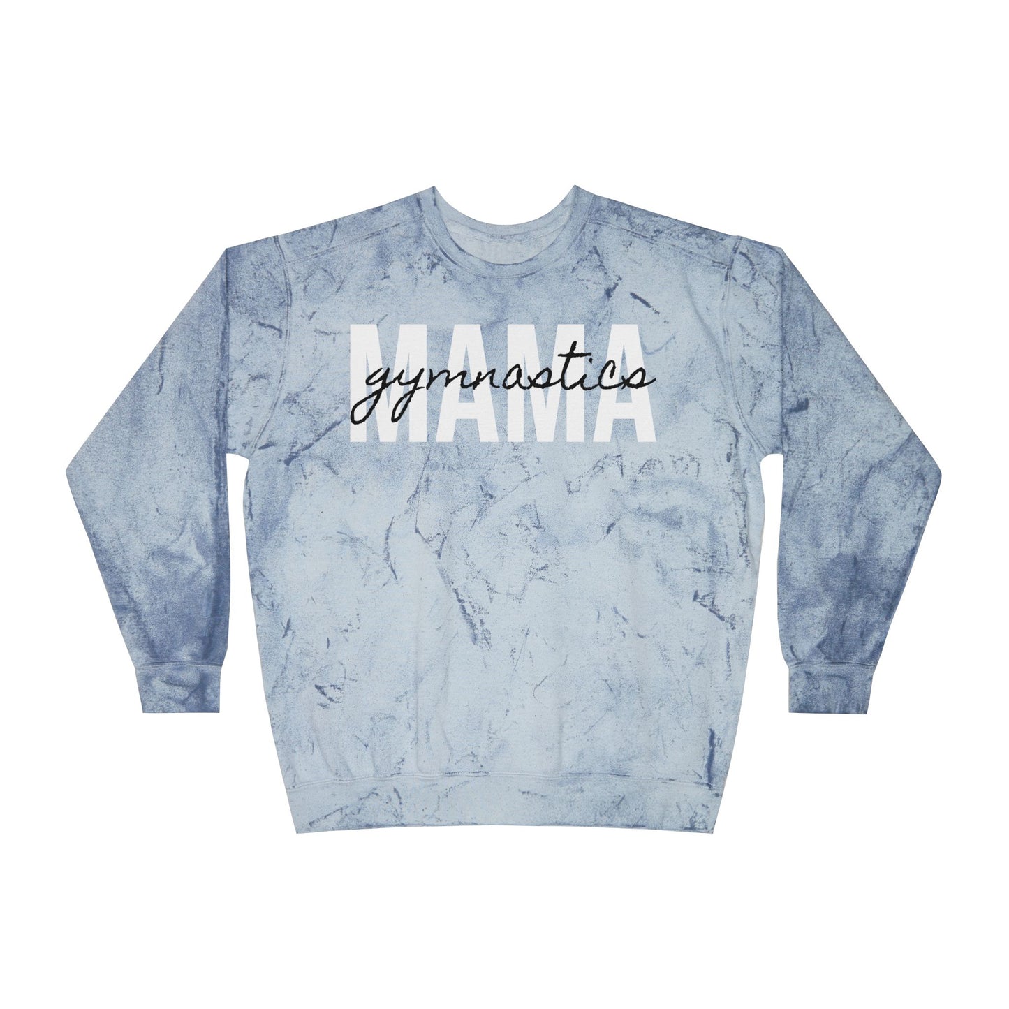 Gymnastics Mama Tie Dye Sweatshirt