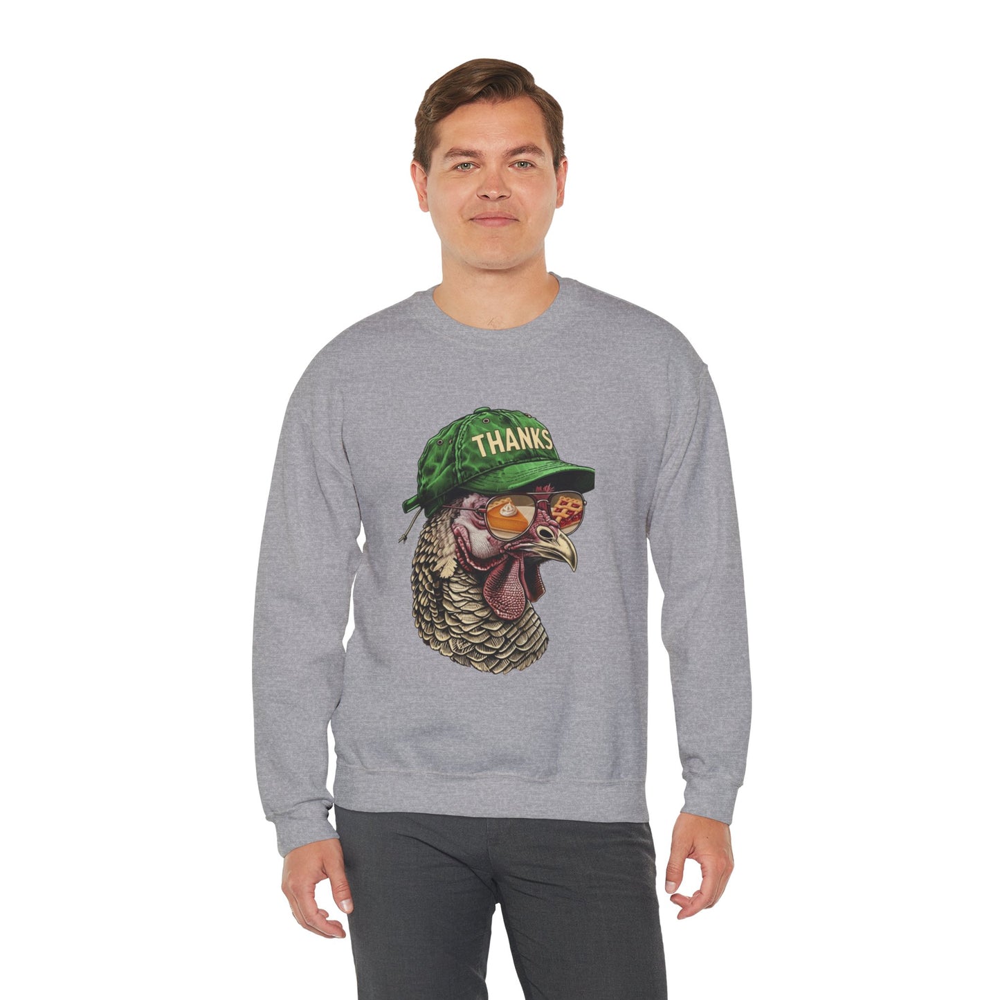 Thanksgiving Turkey Crewneck Sweatshirt