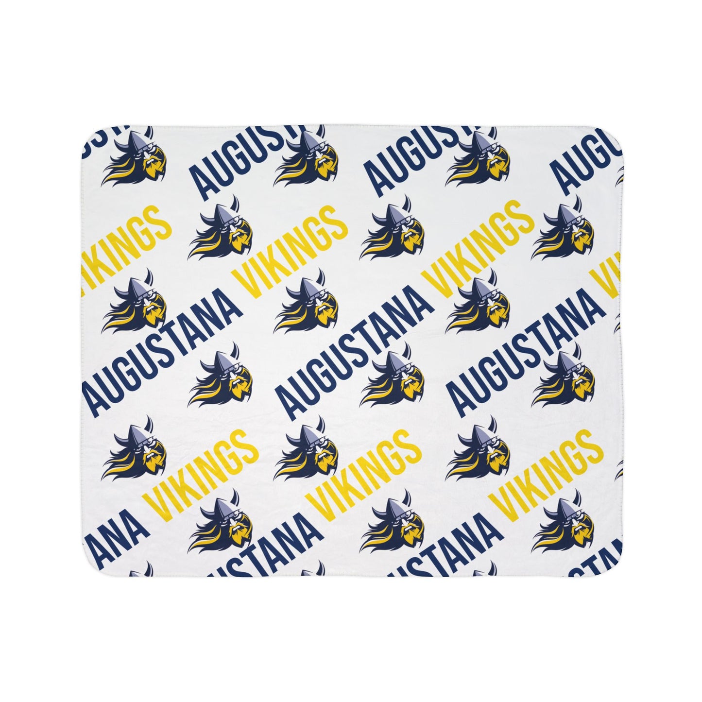 Augustana Vikings Fleece Sherpa Blanket