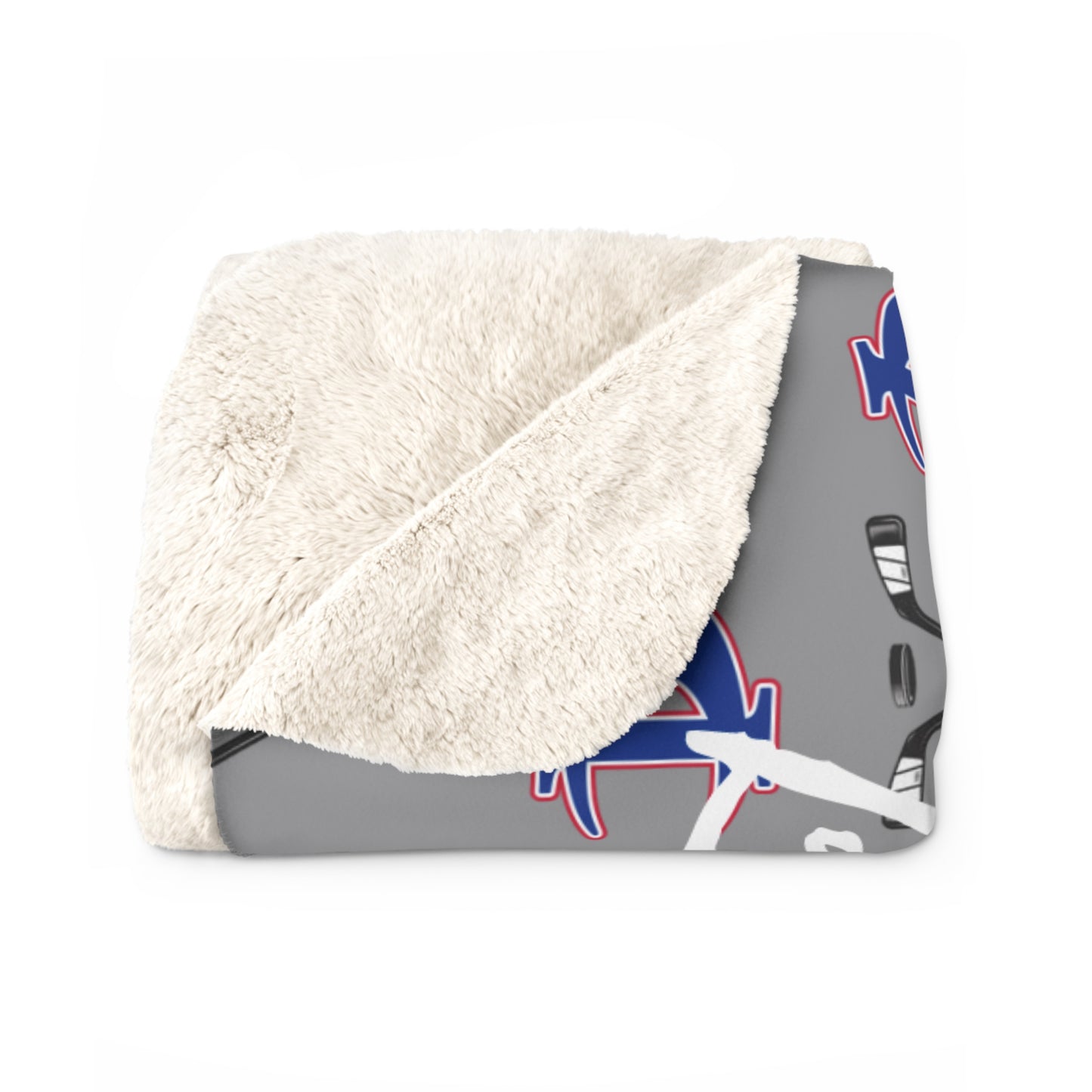 C-I HOCKEY- Sherpa Fleece Blanket