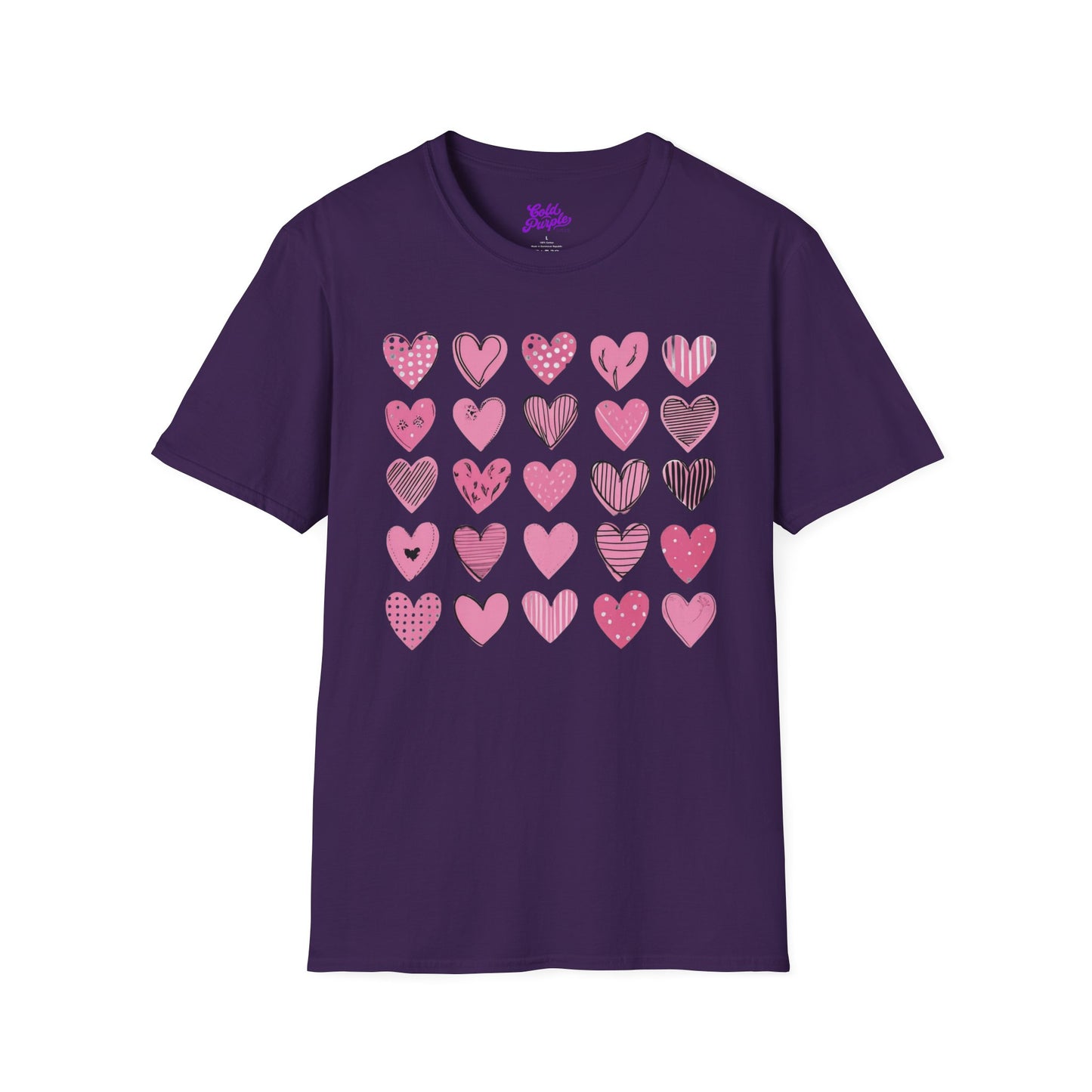 Hearts - Unisex Softstyle T-Shirt