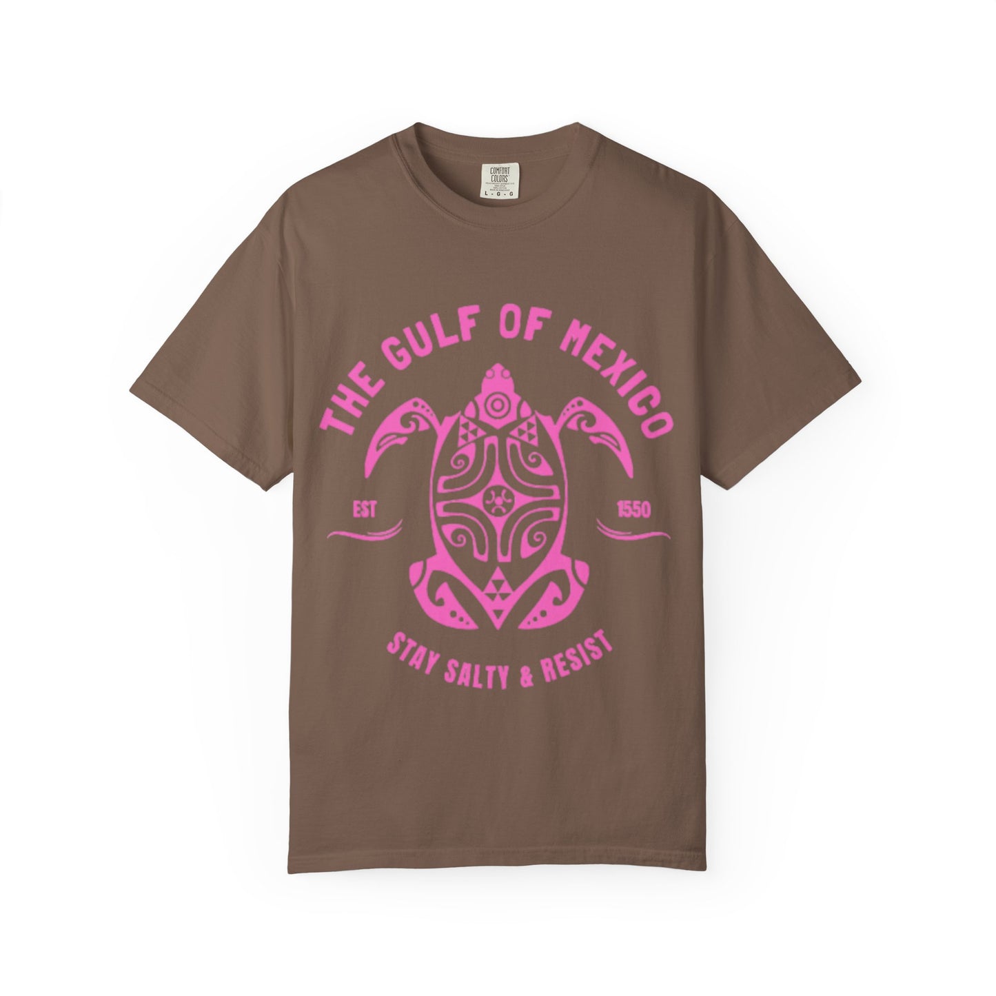 Gulf of Mexico Graphic T-Shirt (PinkText)