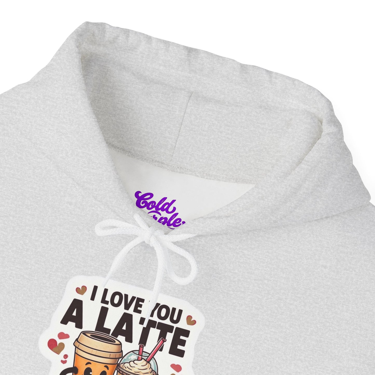 Love You A Latte - Unisex Heavy Blend™ Hooded Sweatshirt