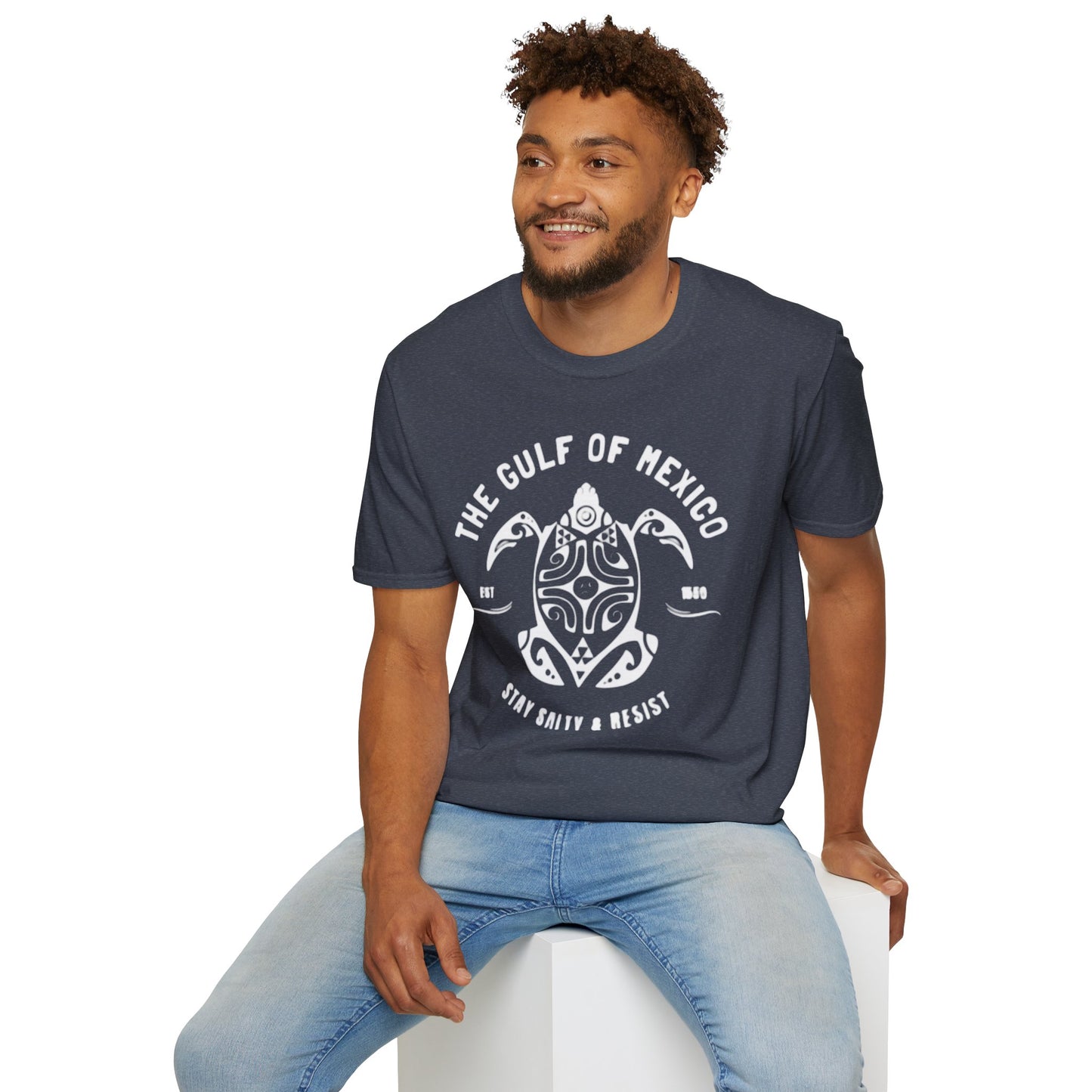 Gulf of Mexico T-Shirt (Unisex - Red, White, Blue)