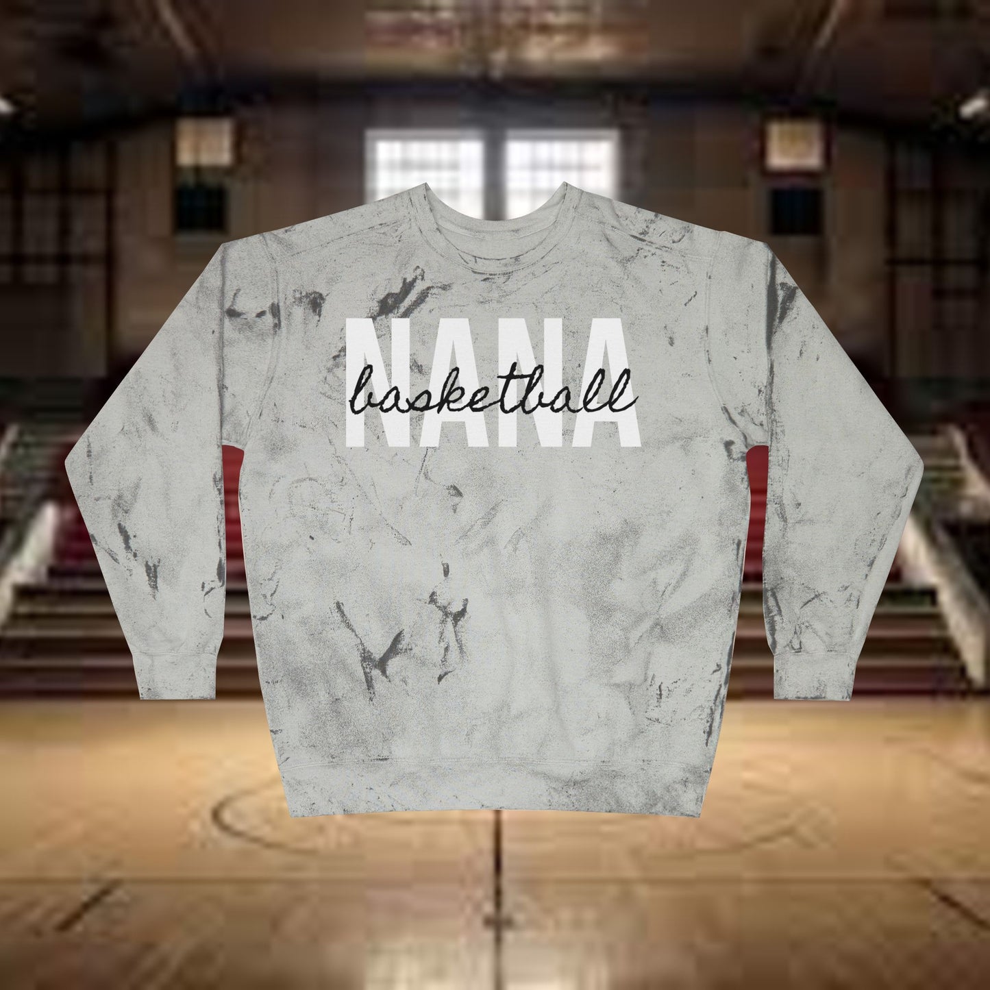 Basketball NanaTie Dye Sweatshirt