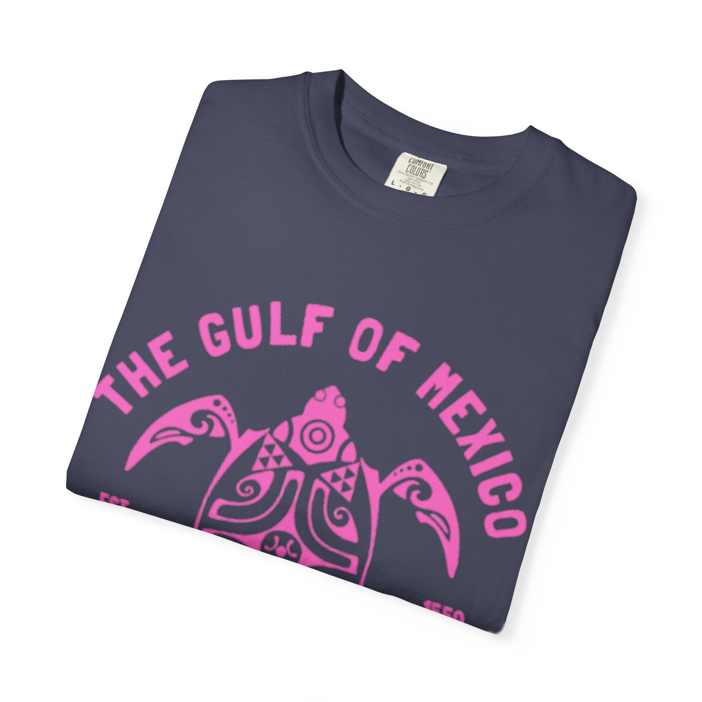 Gulf of Mexico Graphic T-Shirt (PinkText)