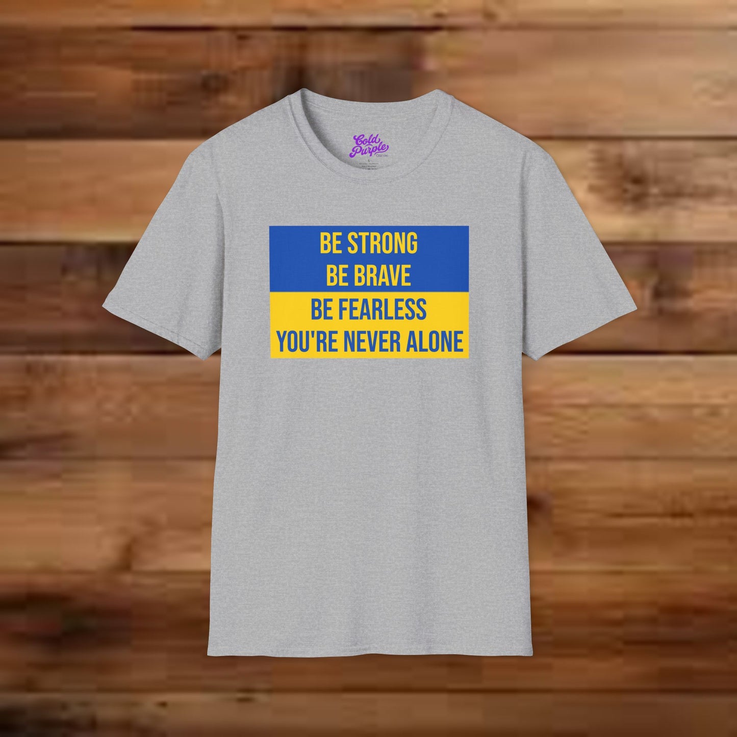 Ukraine Support (Unisex Softstyle T-Shirt)