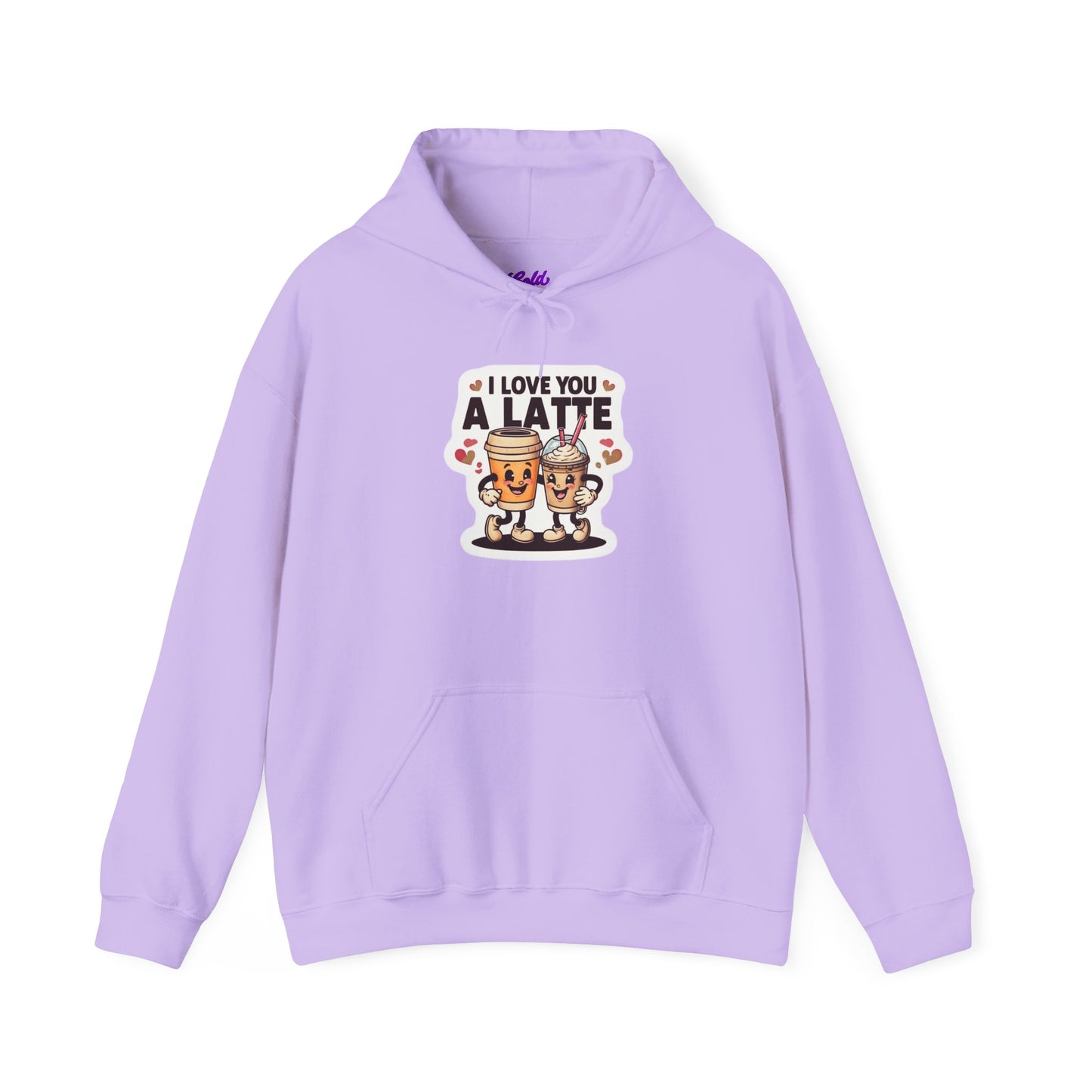 Love You A Latte - Unisex Heavy Blend™ Hooded Sweatshirt