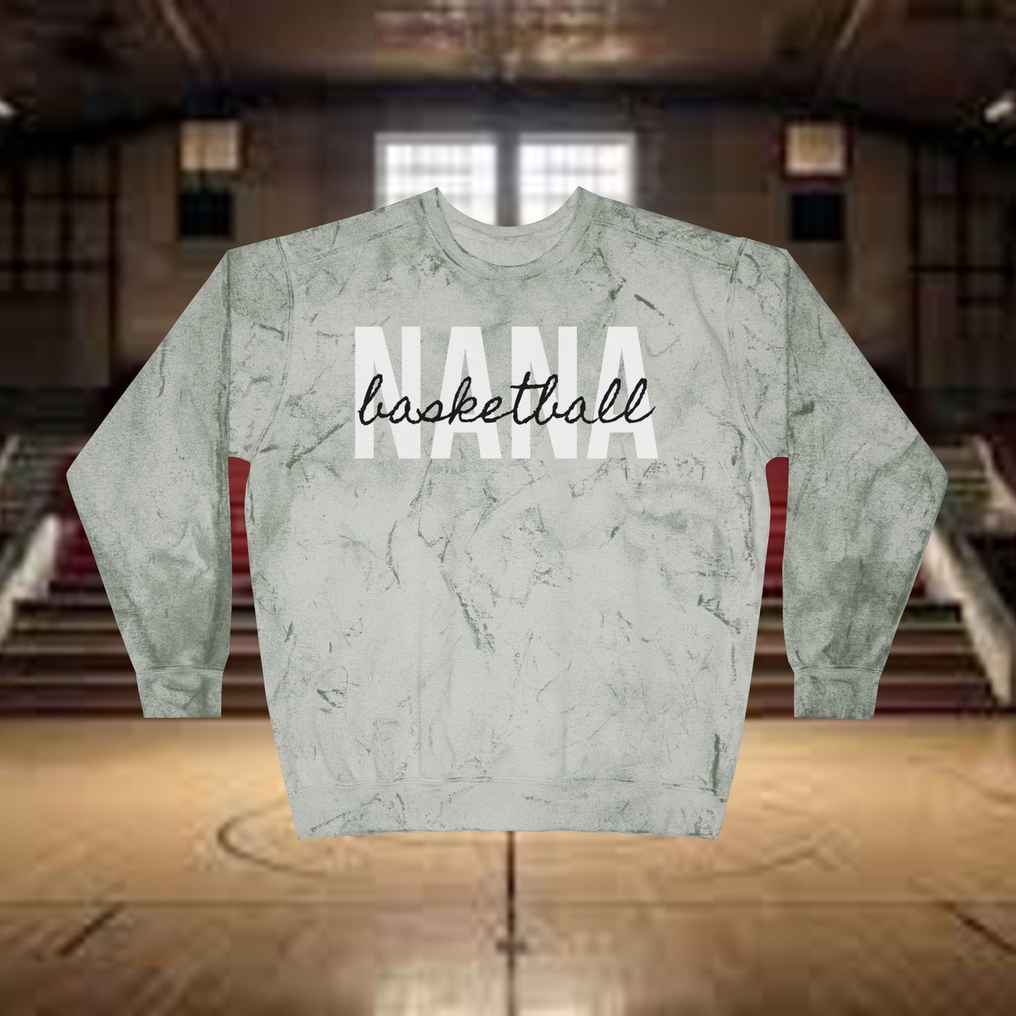 Basketball NanaTie Dye Sweatshirt