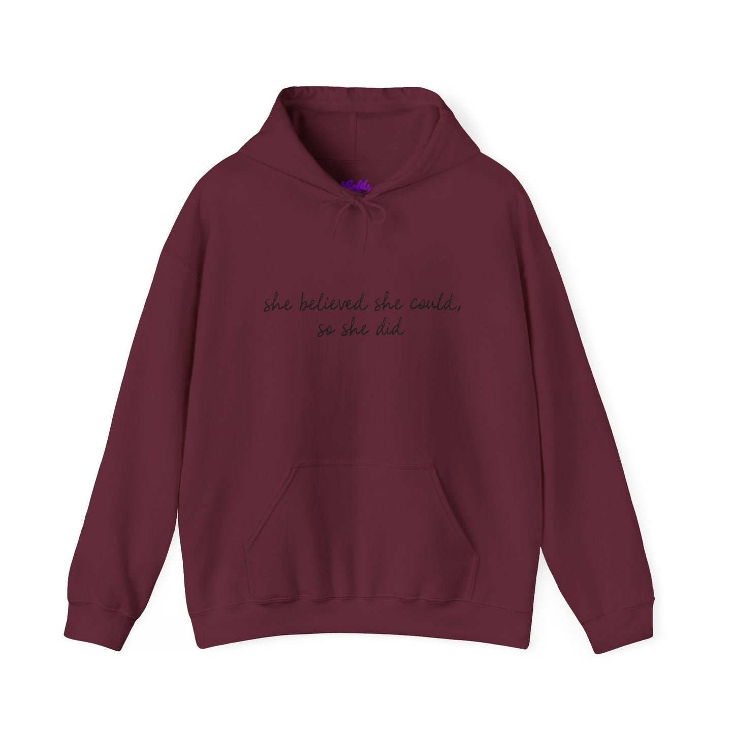 So She Did Unisex Heavy Blend™ Hooded Sweatshirt