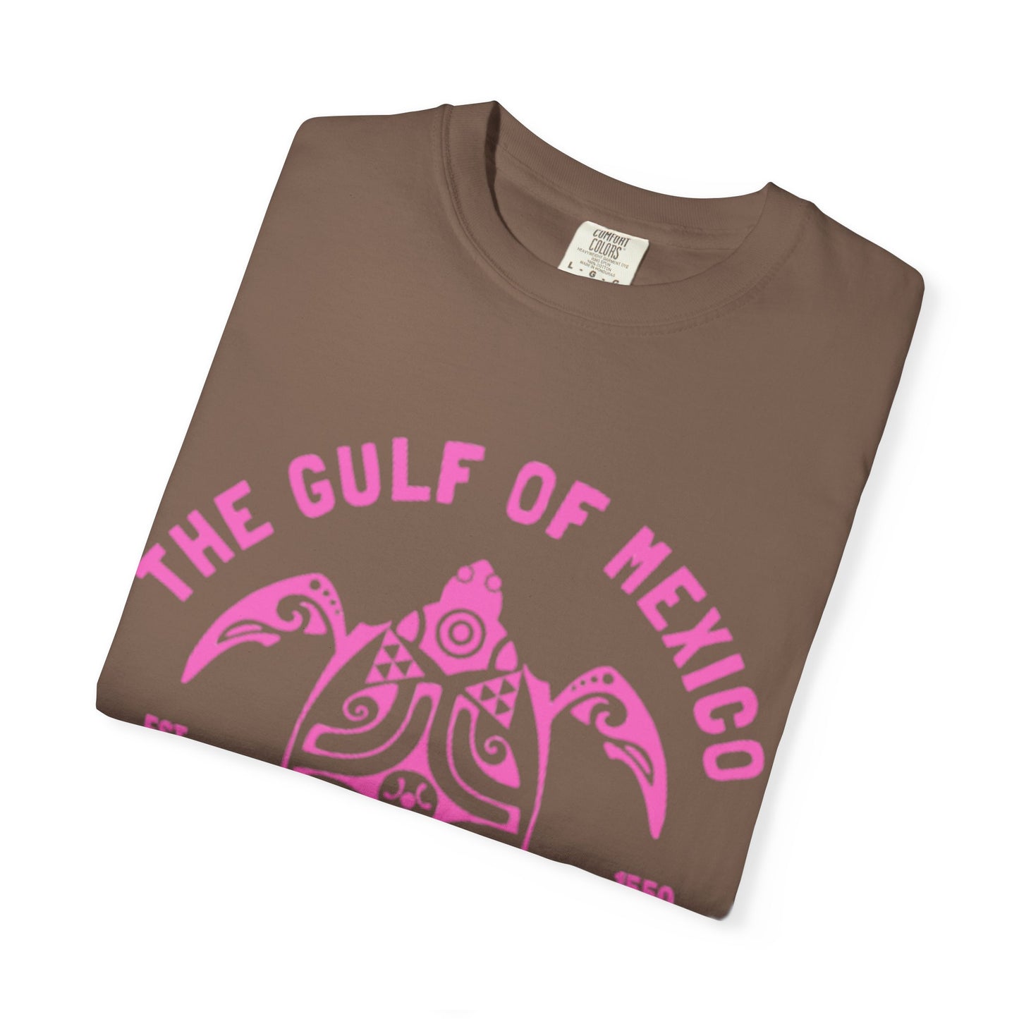 Gulf of Mexico Graphic T-Shirt (PinkText)