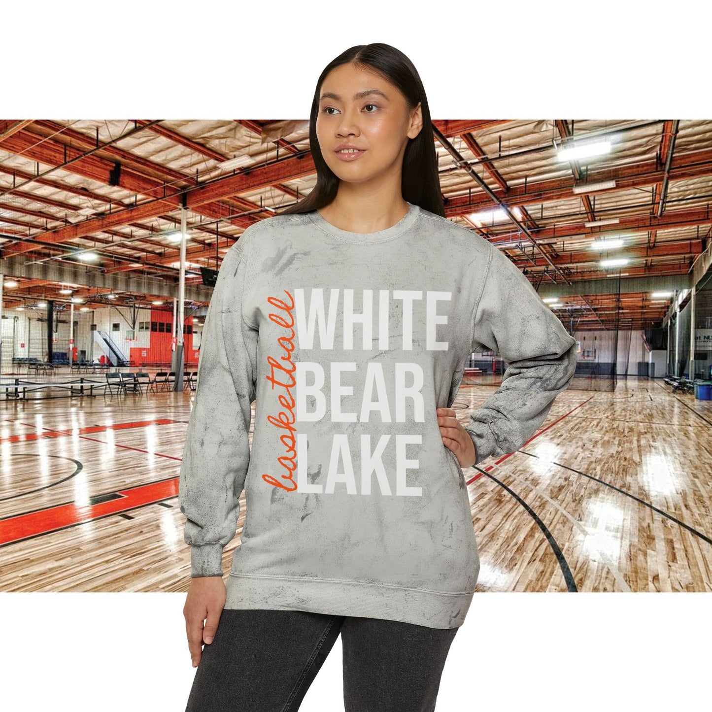 Suburban East MN High School BASKETBALL - Tie Dye Sweatshirt