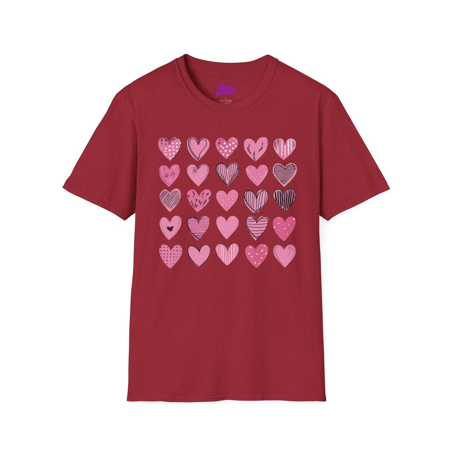 Hearts - Unisex Softstyle T-Shirt