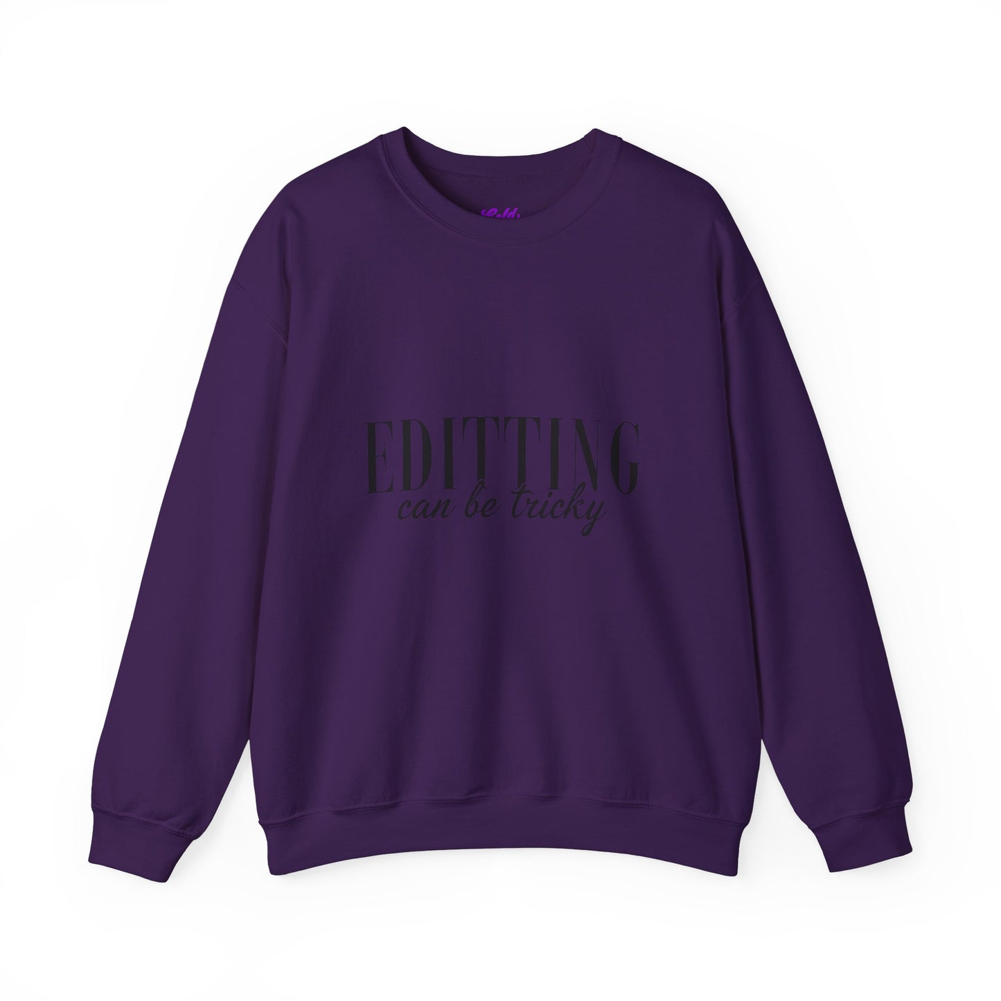 Editting Can Be Tricky Unisex Heavy Blend™ Crewneck Sweatshirt