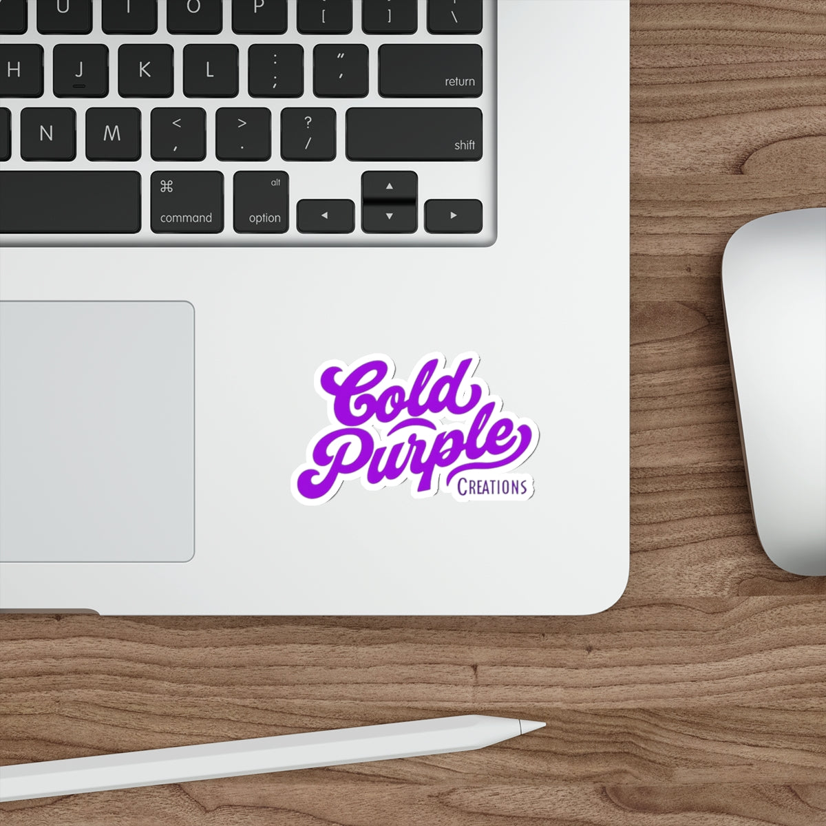Cold Purple Creations Die-Cut Stickers