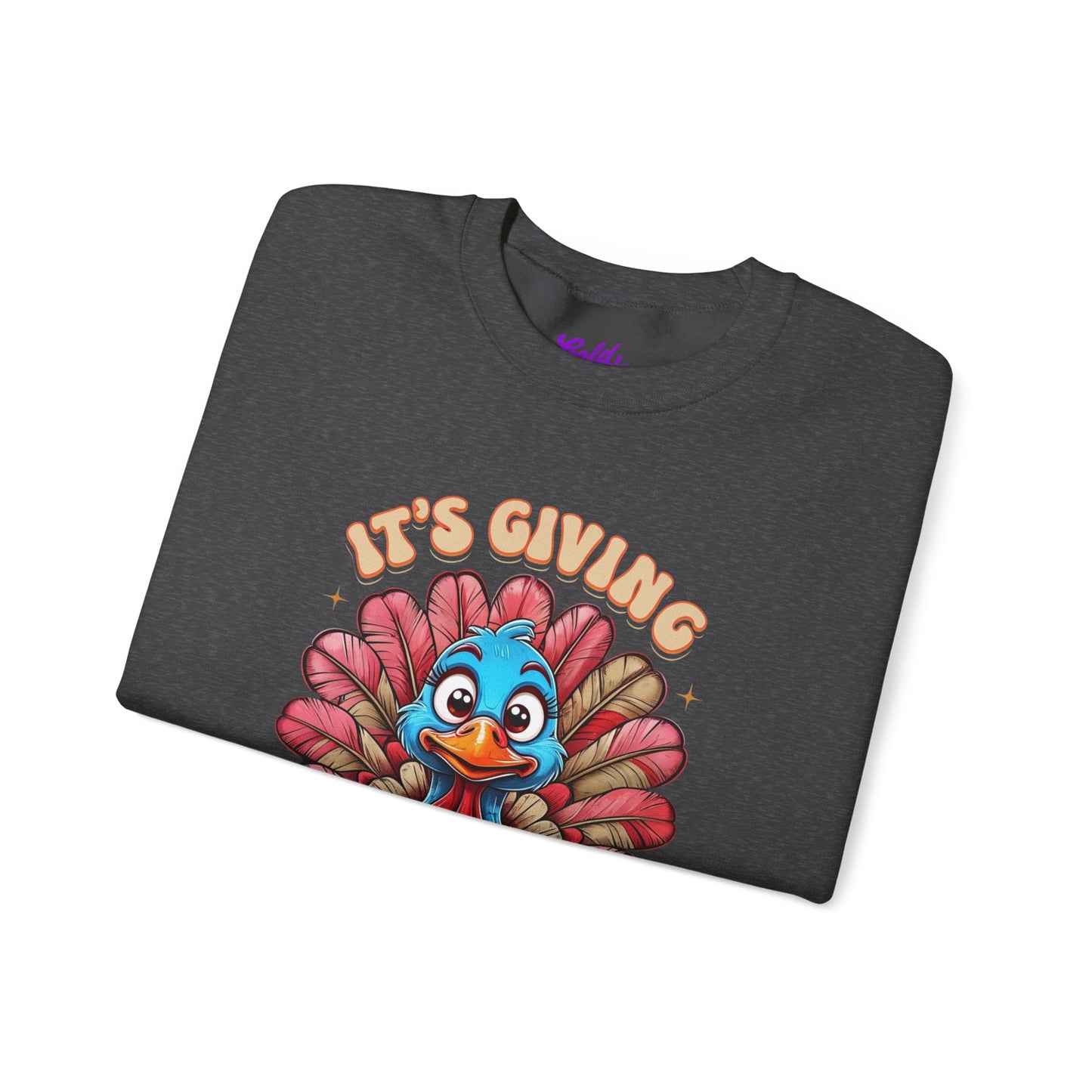 It's Giving Thanks - Thanksgiving Turkey Sweatshirt