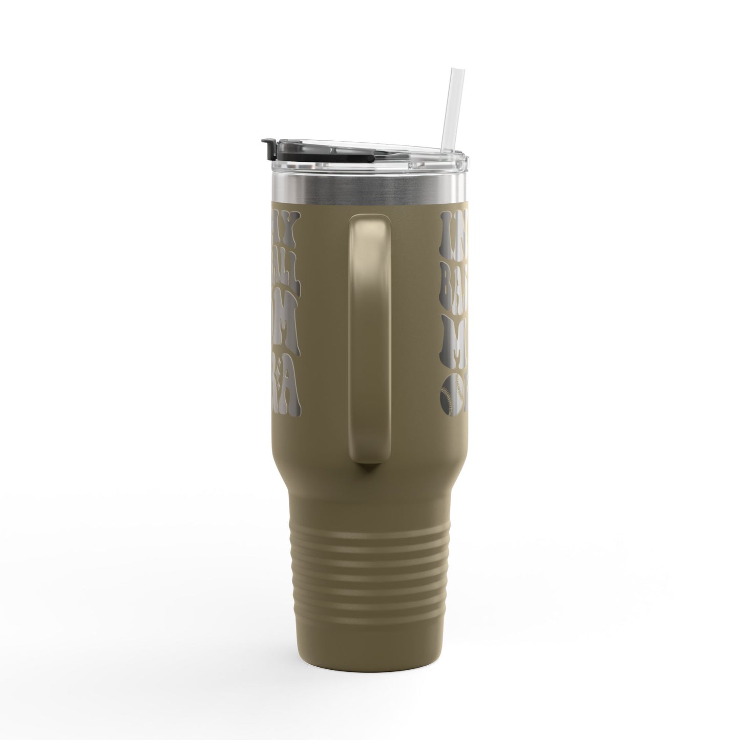 Baseball Mom Era Insulated Travel Mug - 40oz