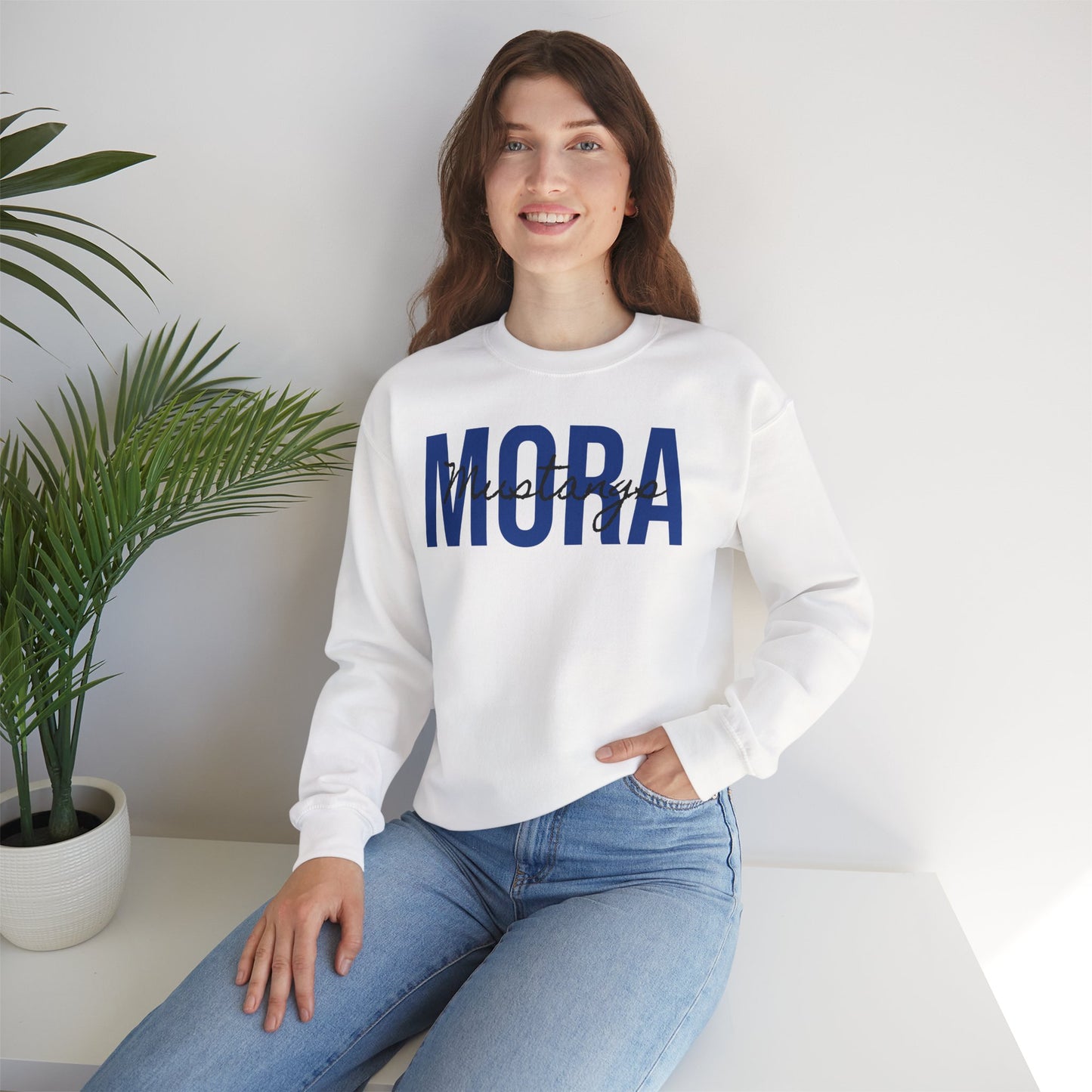 Mora Mustangs - School Color Sweatshirts