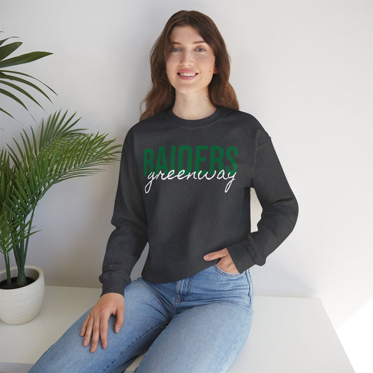 Greenway Raiders - High School Crew Neck Sweatshirt