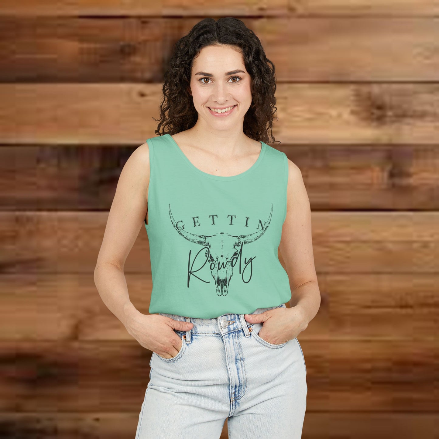 Gettin' Rowdy Bride Squad Tank Top (Bachelorette)