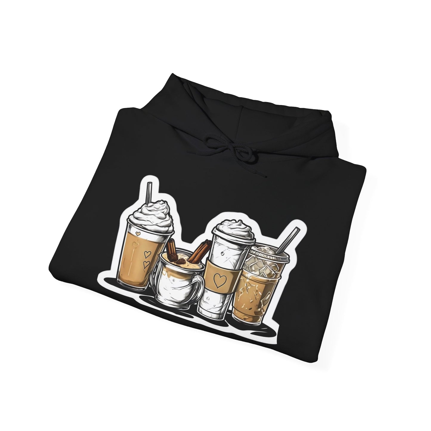 Coffee, Coffee, Coffee, Coffee Hooded Sweatshirt