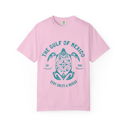 Gulf of Mexico Graphic T-Shirt (Teal Text)