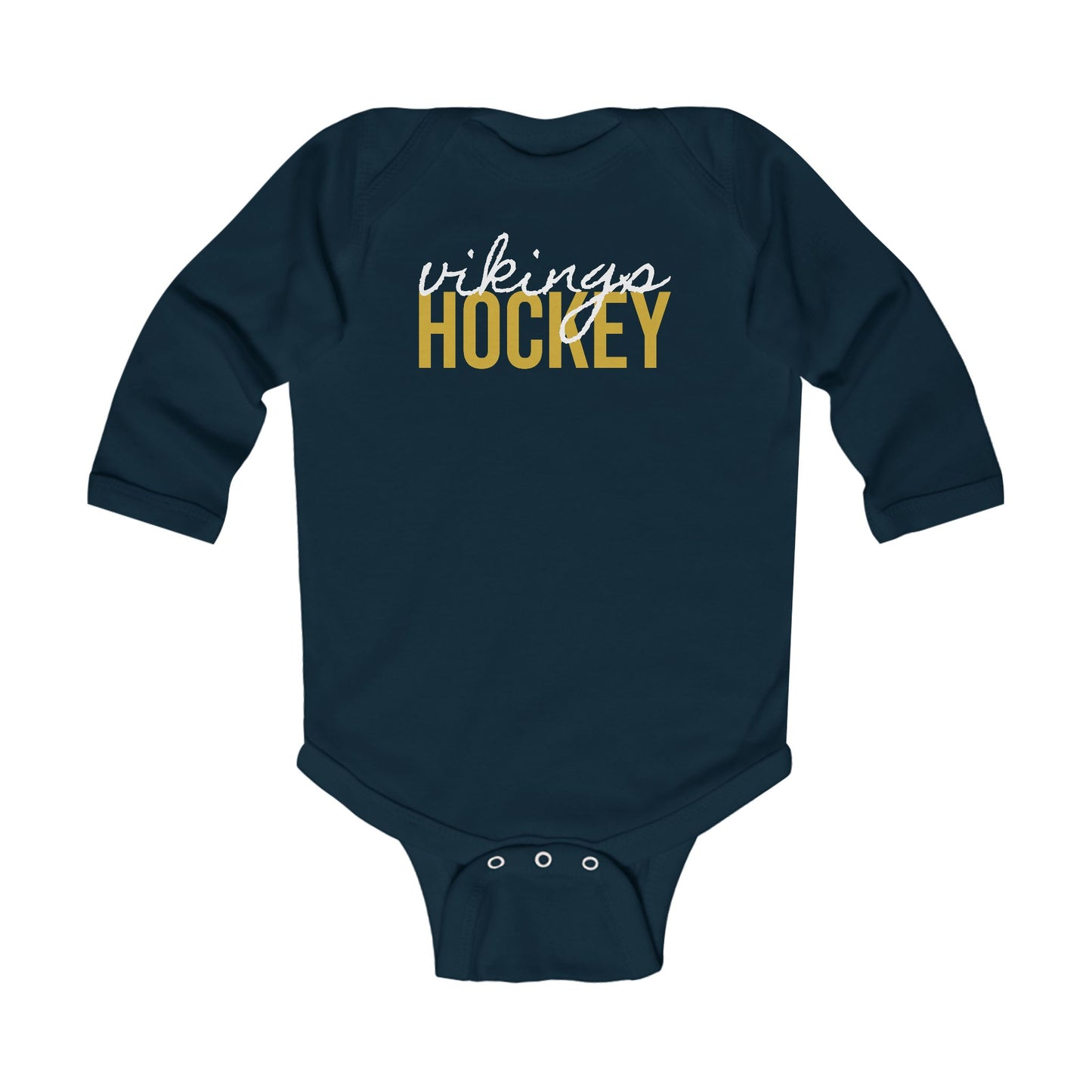 Hennen Brothers Hockey - Infant Long Sleeve Onesie