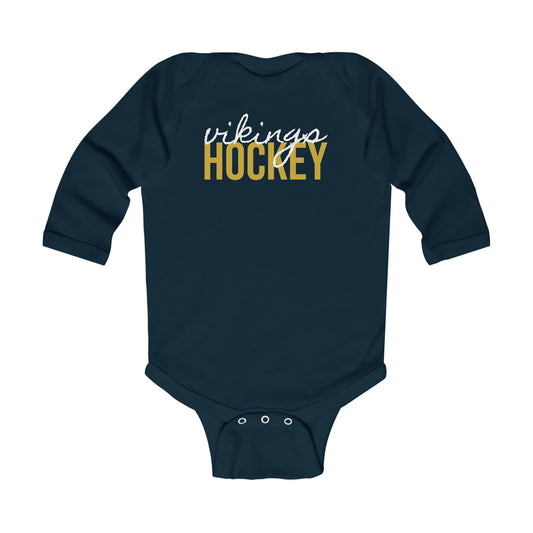 Hennen Brothers Hockey - Infant Long Sleeve Onesie