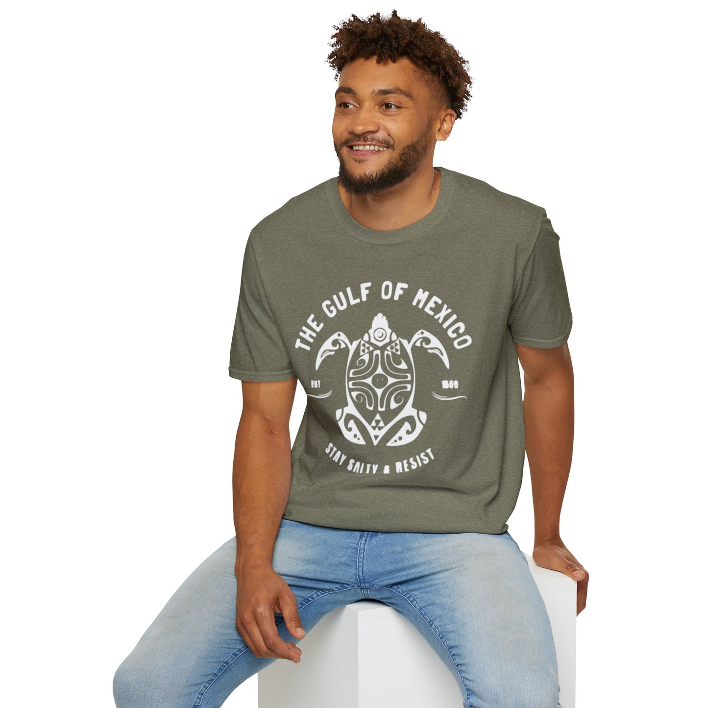 Gulf of Mexico T-Shirt (Unisex - Red, White, Blue)