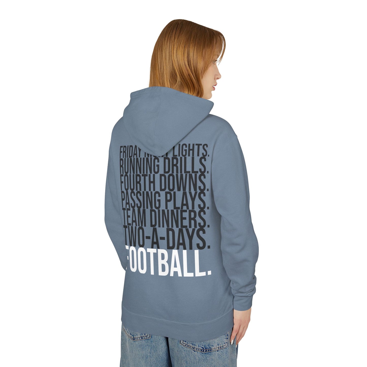 Football Mama Hoodie - Comfy Mom Vibes