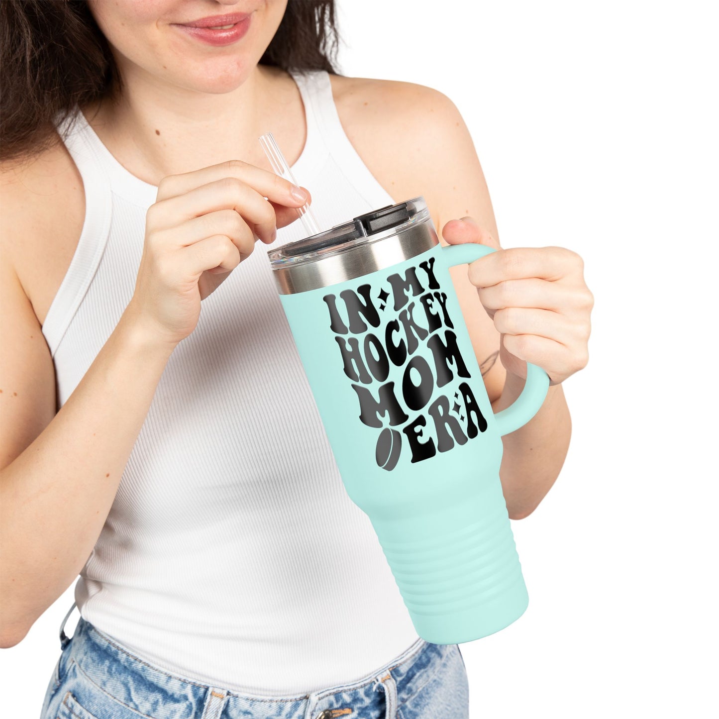 Hockey Mom Era Insulated Travel Mug - 40oz