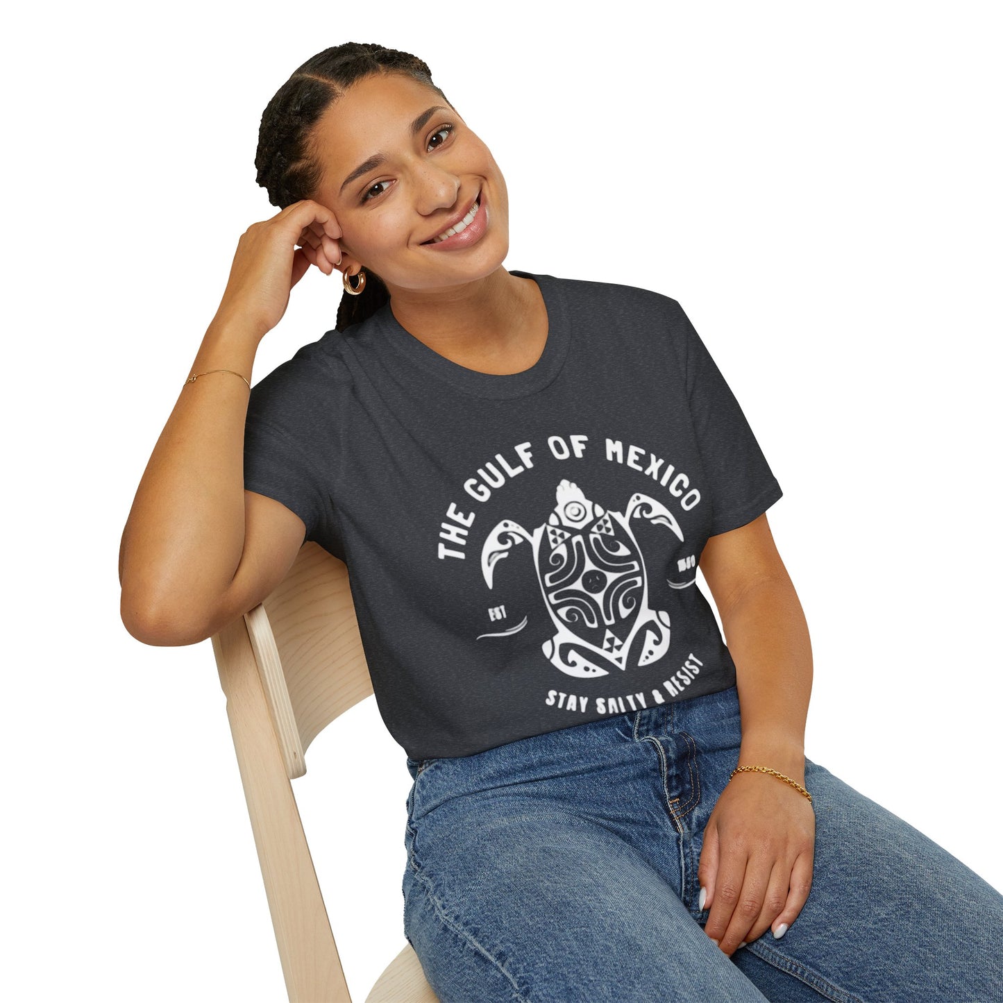 Gulf of Mexico T-Shirt (Unisex - Red, White, Blue)