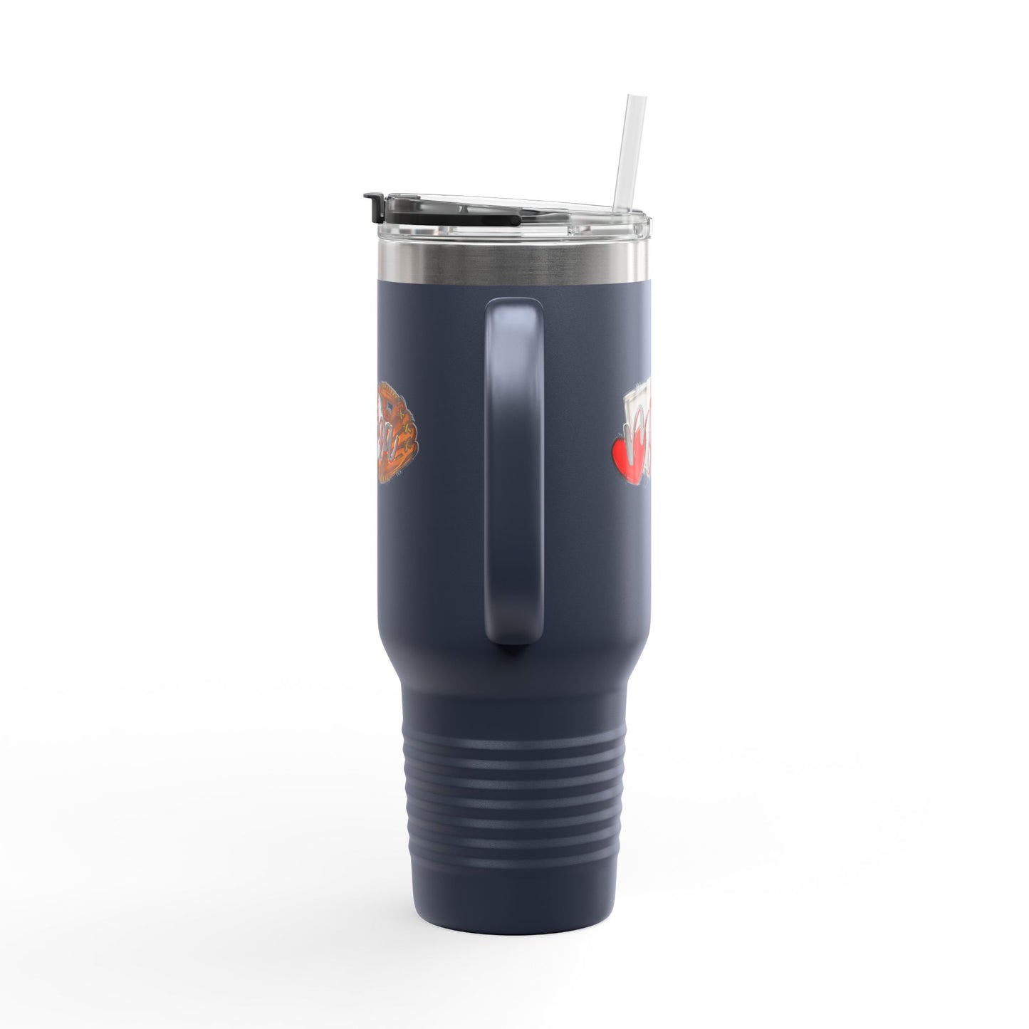 Baseball Insulated Travel Mug - 40oz