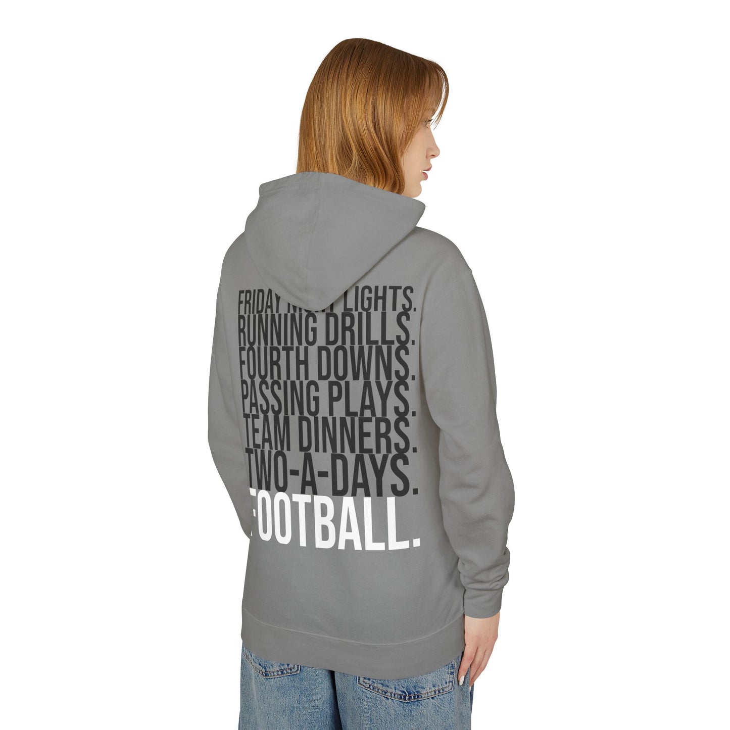 Football Mama Hoodie - Comfy Mom Vibes