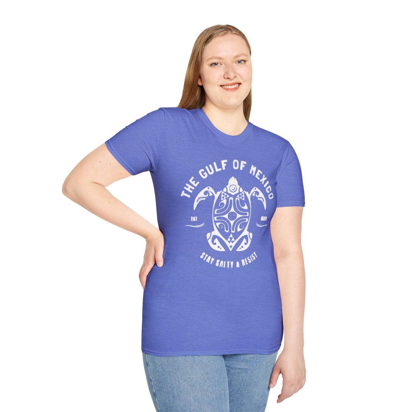 Gulf of Mexico T-Shirt (Unisex - Red, White, Blue)