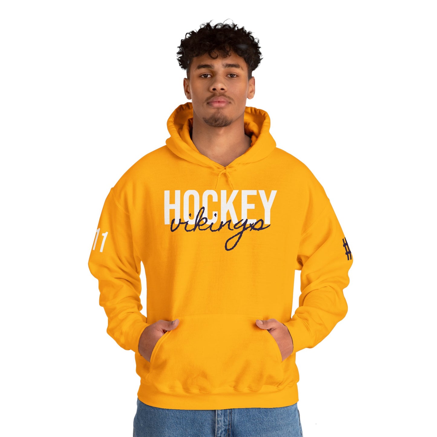 Hennen Hockey Hoodies - Unisex Heavy Blend™ Hooded Sweatshirt