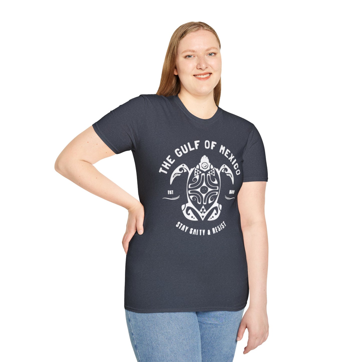 Gulf of Mexico T-Shirt (Unisex - Red, White, Blue)