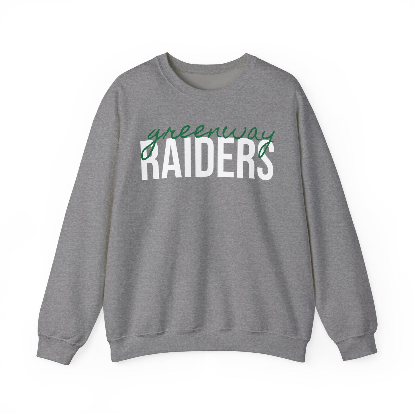 Greenway Raiders - High School Crew Neck Sweatshirt