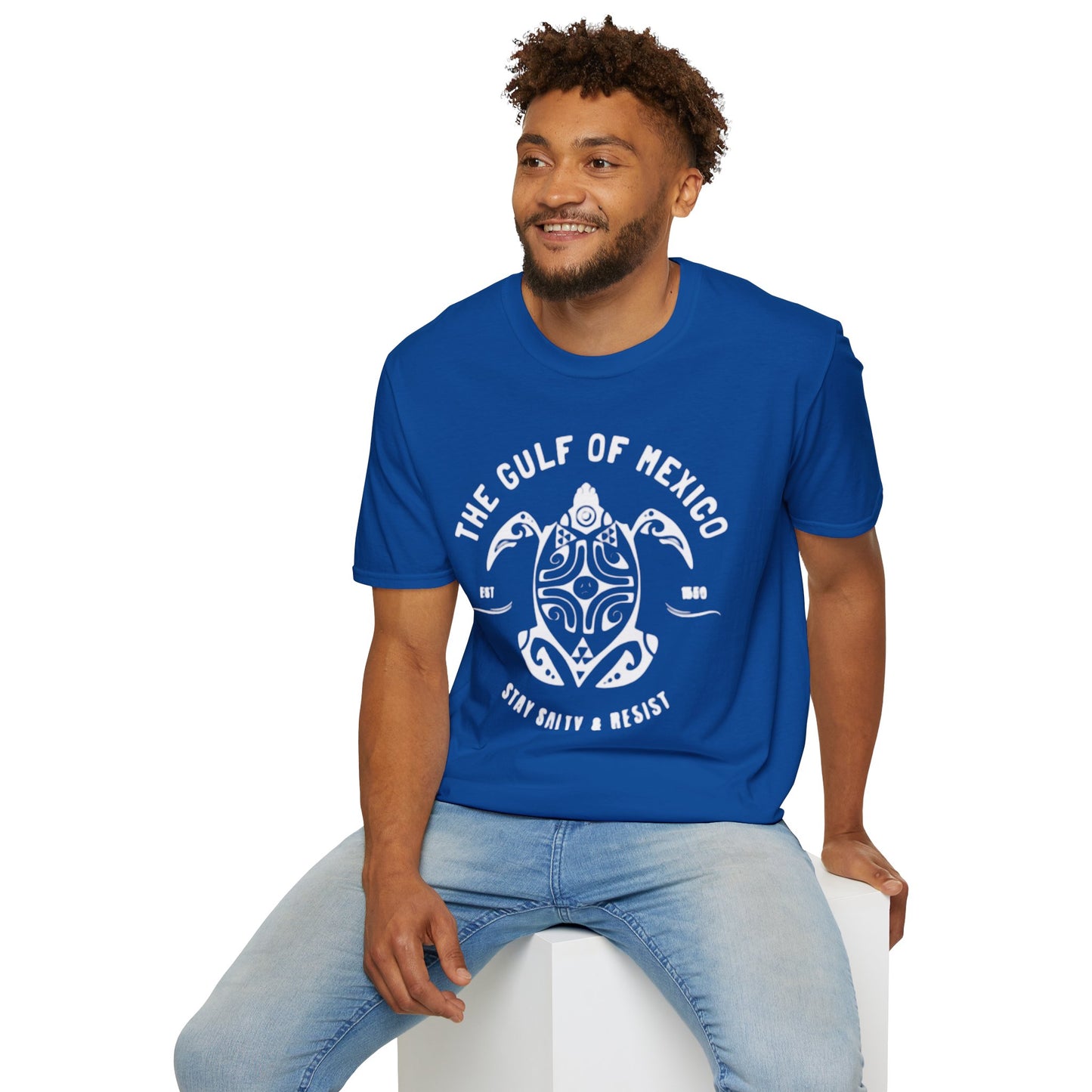 Gulf of Mexico T-Shirt (Unisex - Red, White, Blue)