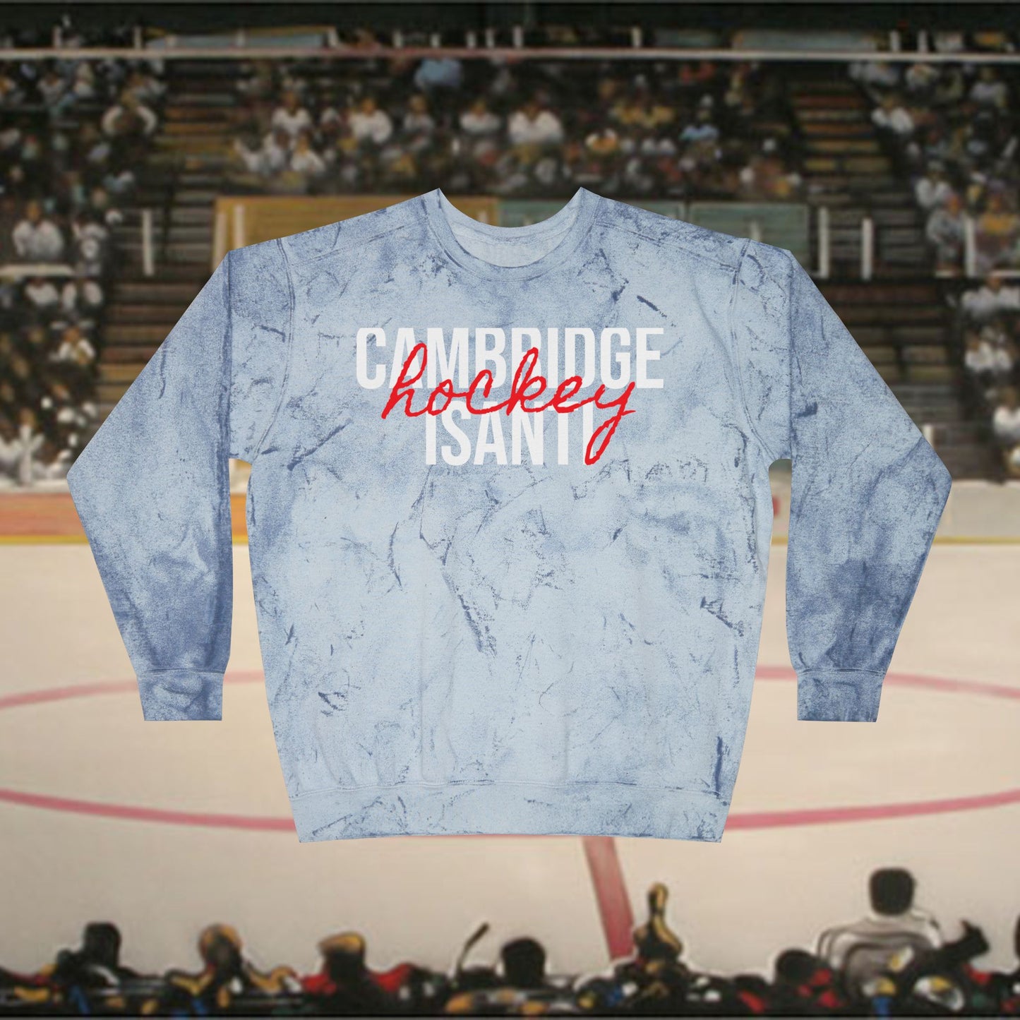 Central MN (1) High School Hockey - Tie Dye Sweatshirt