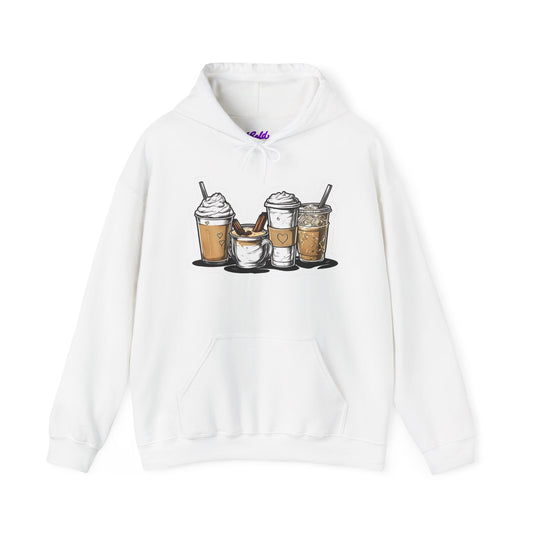 Coffee, Coffee, Coffee, Coffee Hooded Sweatshirt