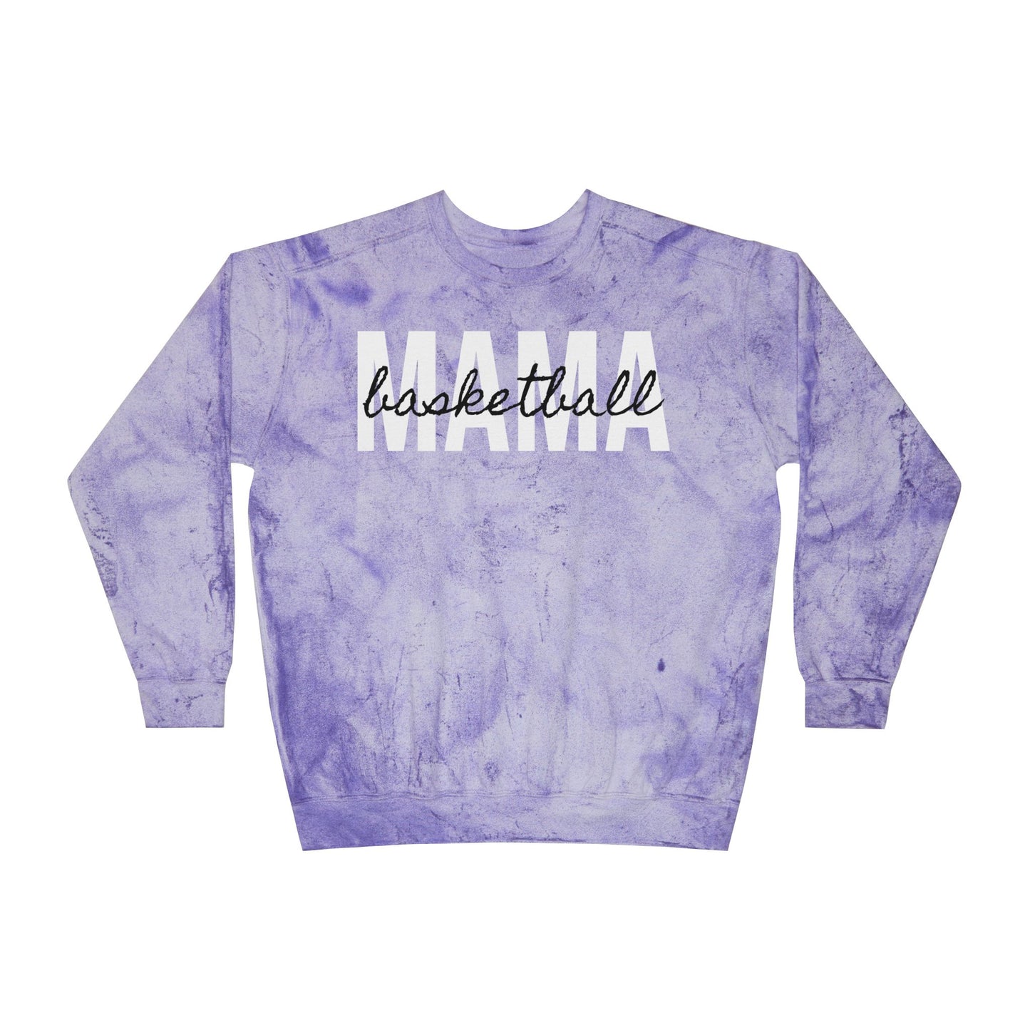 Basketball Mama Tie Dye Sweatshirt