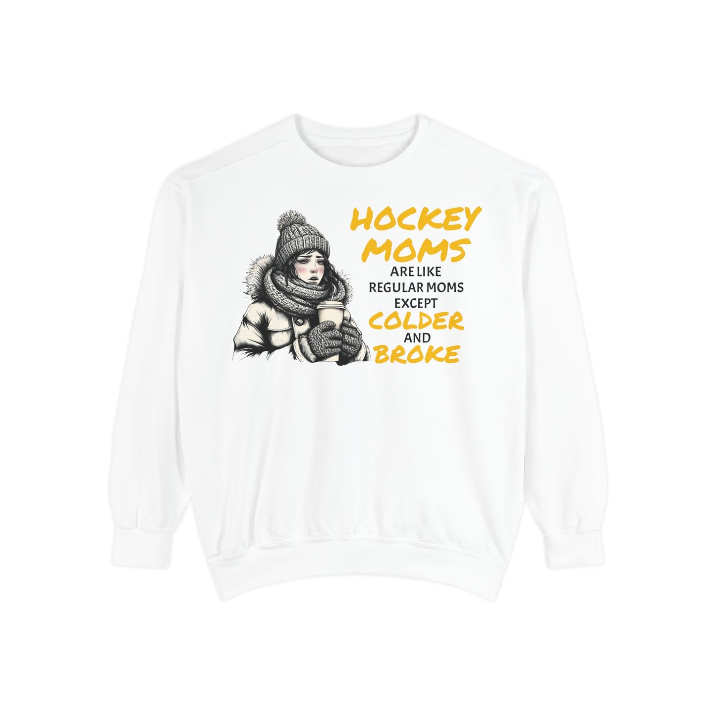 Hockey Mom Oversized Sweatshirt
