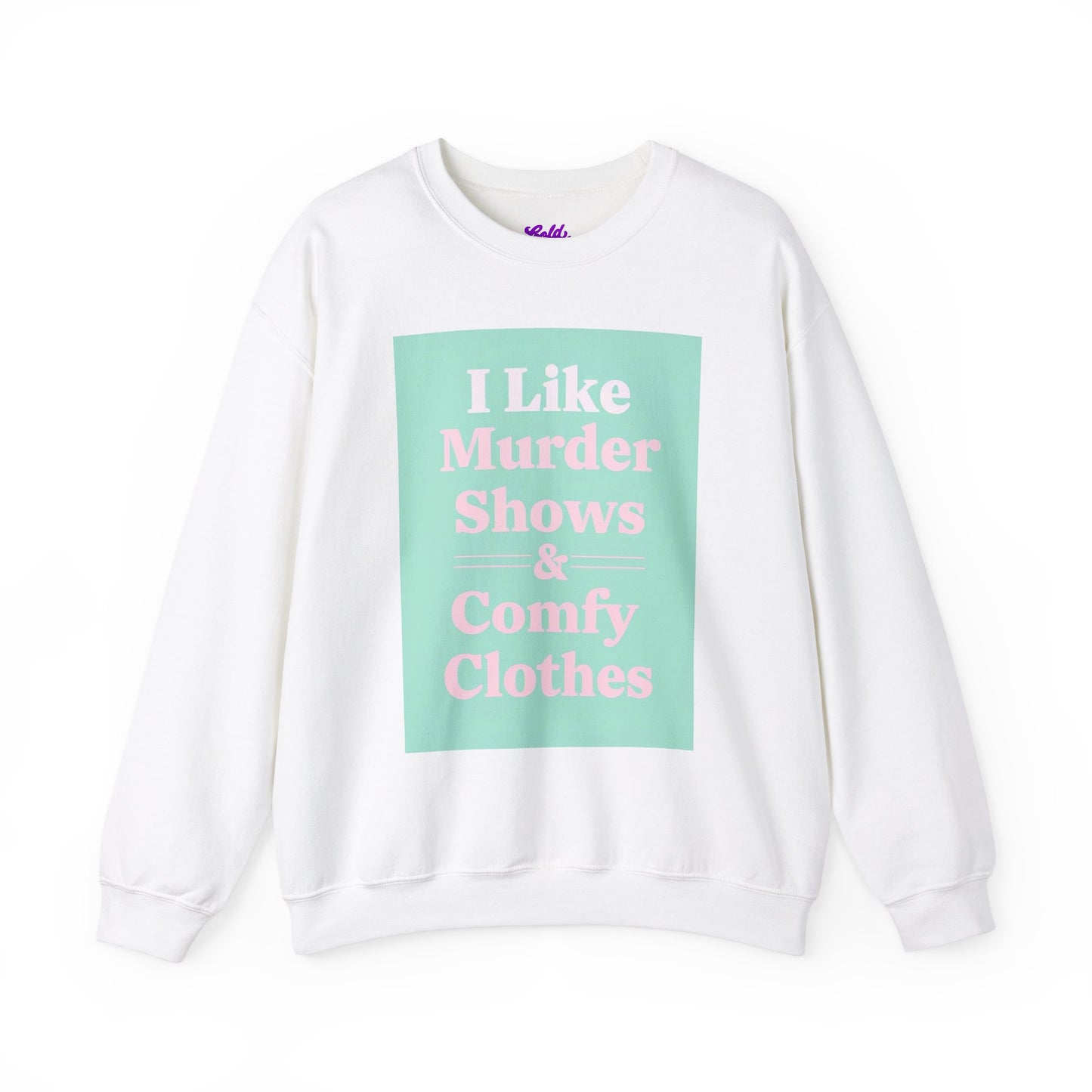 Murder Shows & Comfy Clothes Unisex Heavy Blend™ Crewneck Sweatshirt