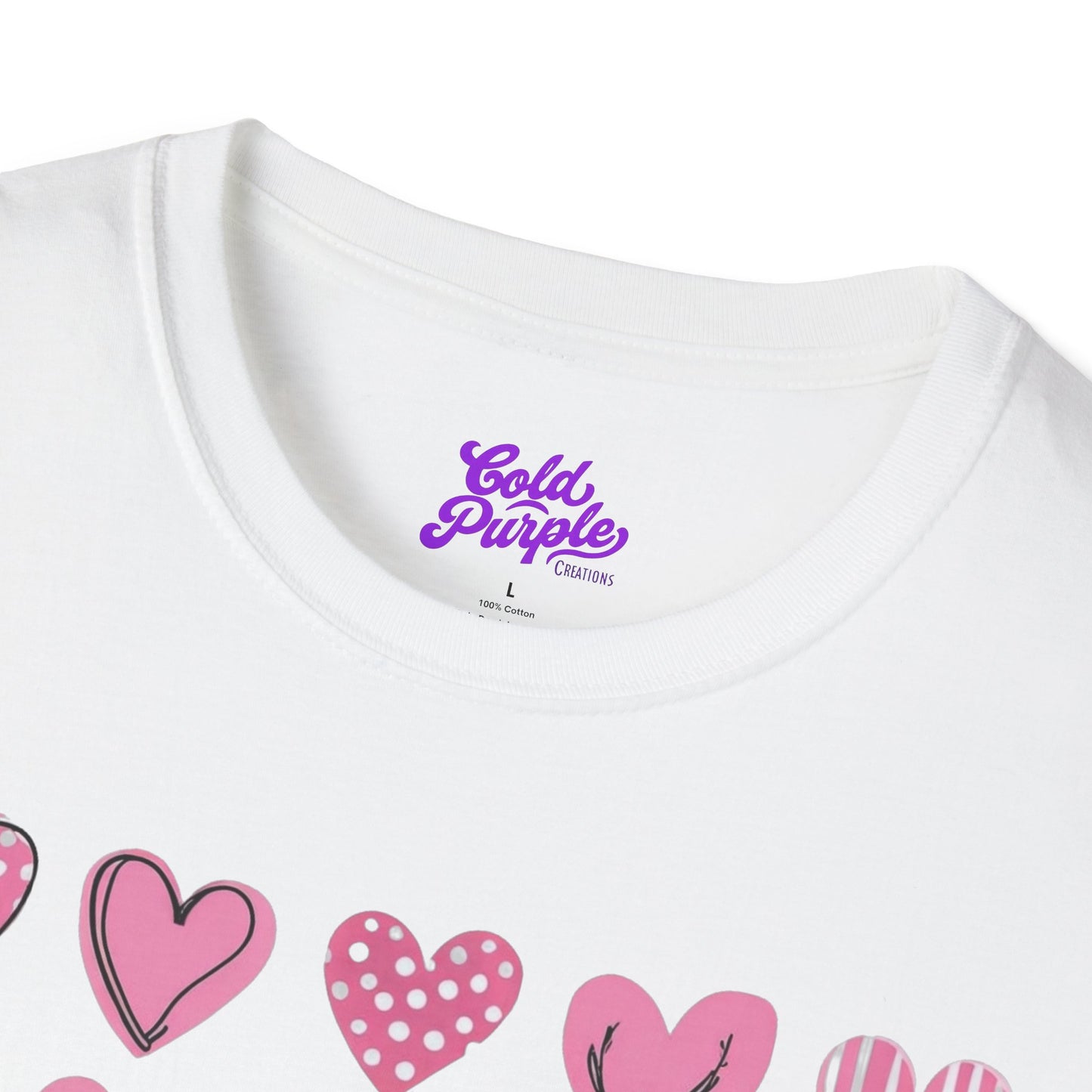 Hearts - Unisex Softstyle T-Shirt