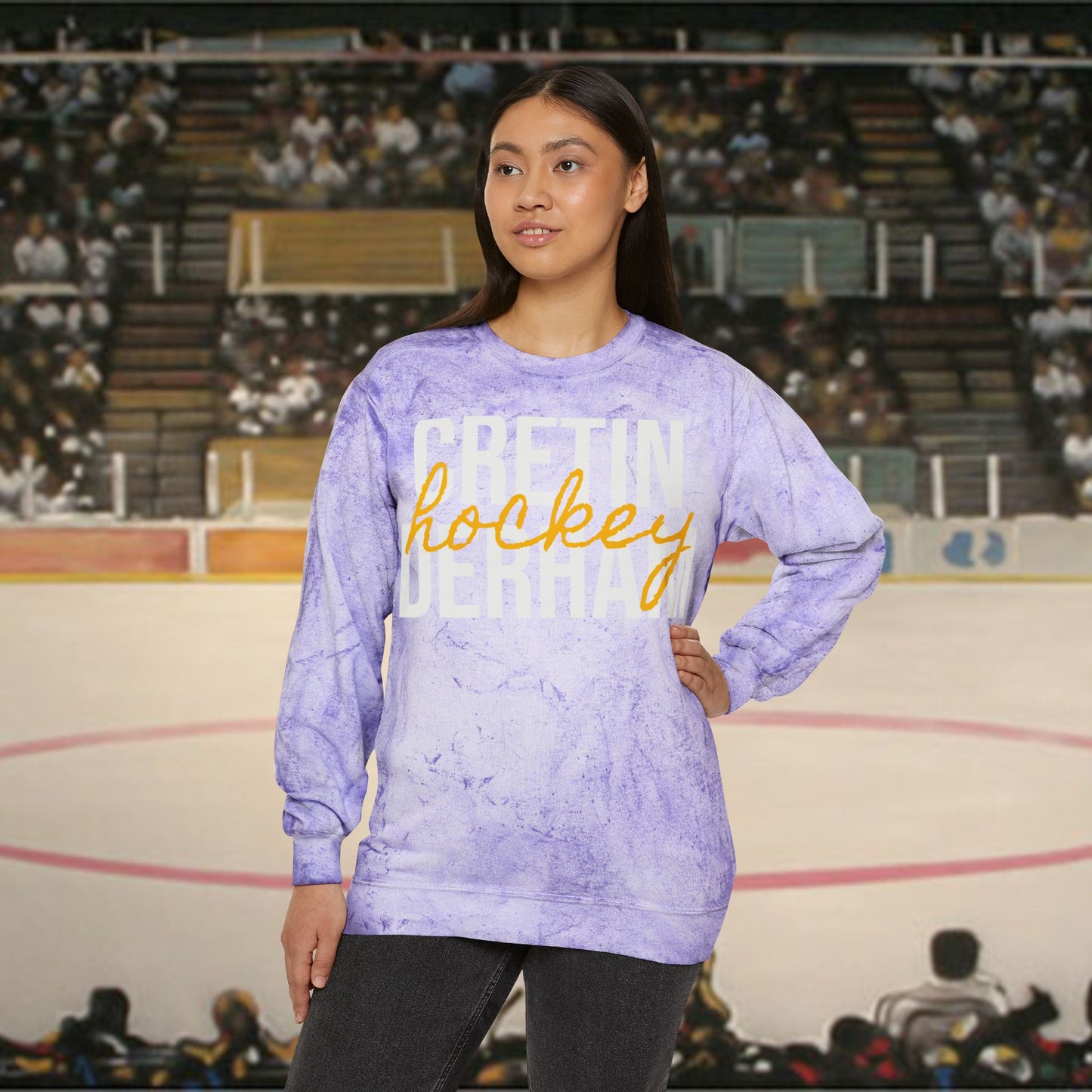 Suburban East MN High School HOCKEY - Tie Dye Sweatshirt