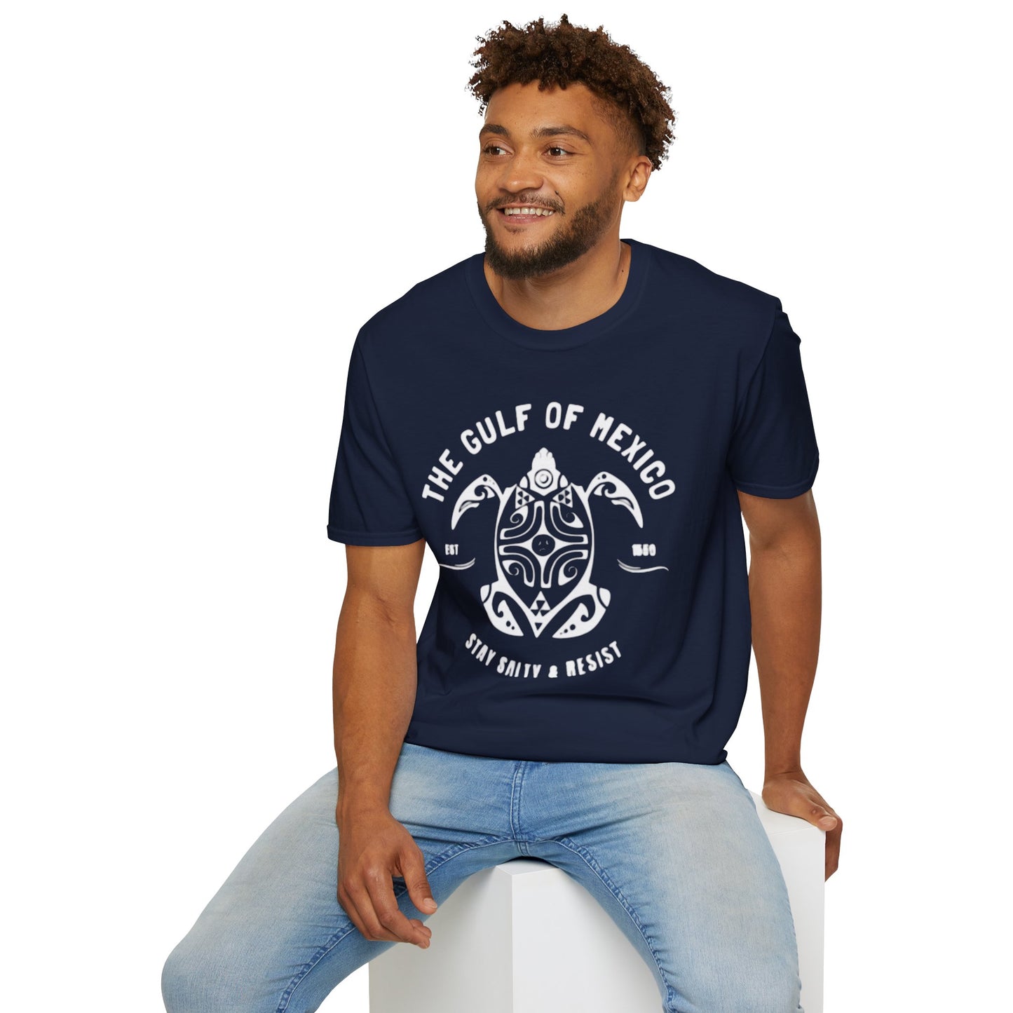Gulf of Mexico T-Shirt (Unisex - Red, White, Blue)