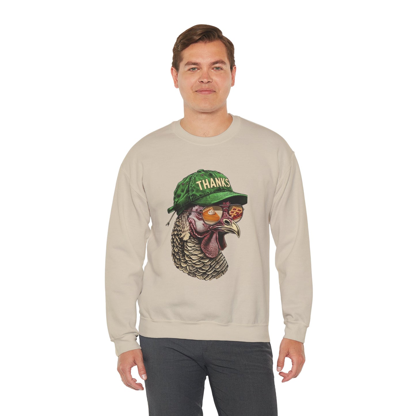 Thanksgiving Turkey Crewneck Sweatshirt